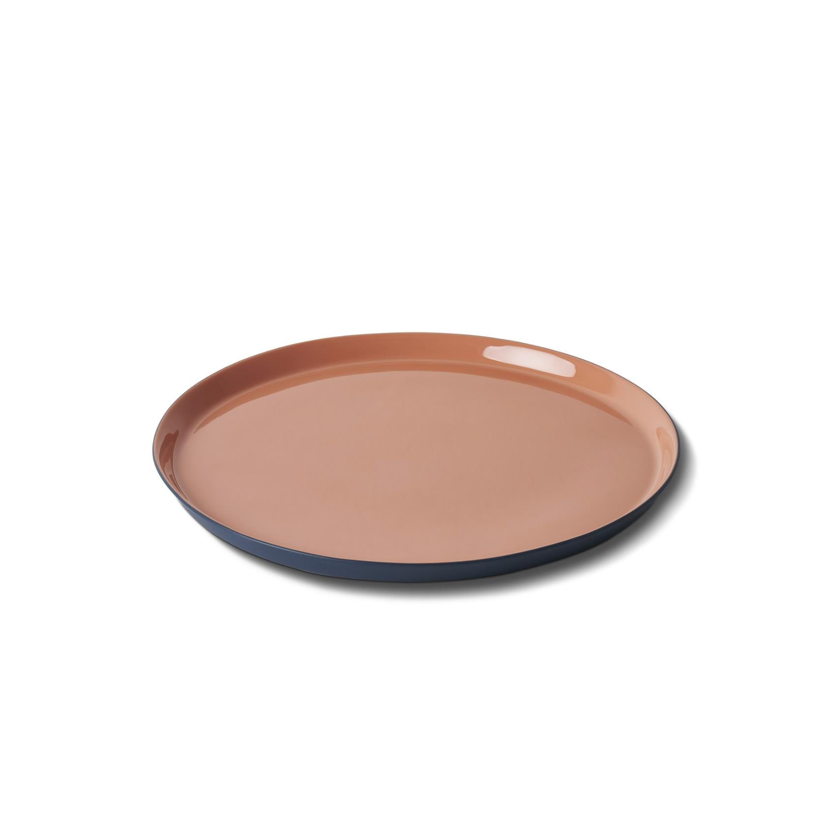 Rond Voorgerechtbord Dubbele Kleur Ivoor - Ocean&Coral