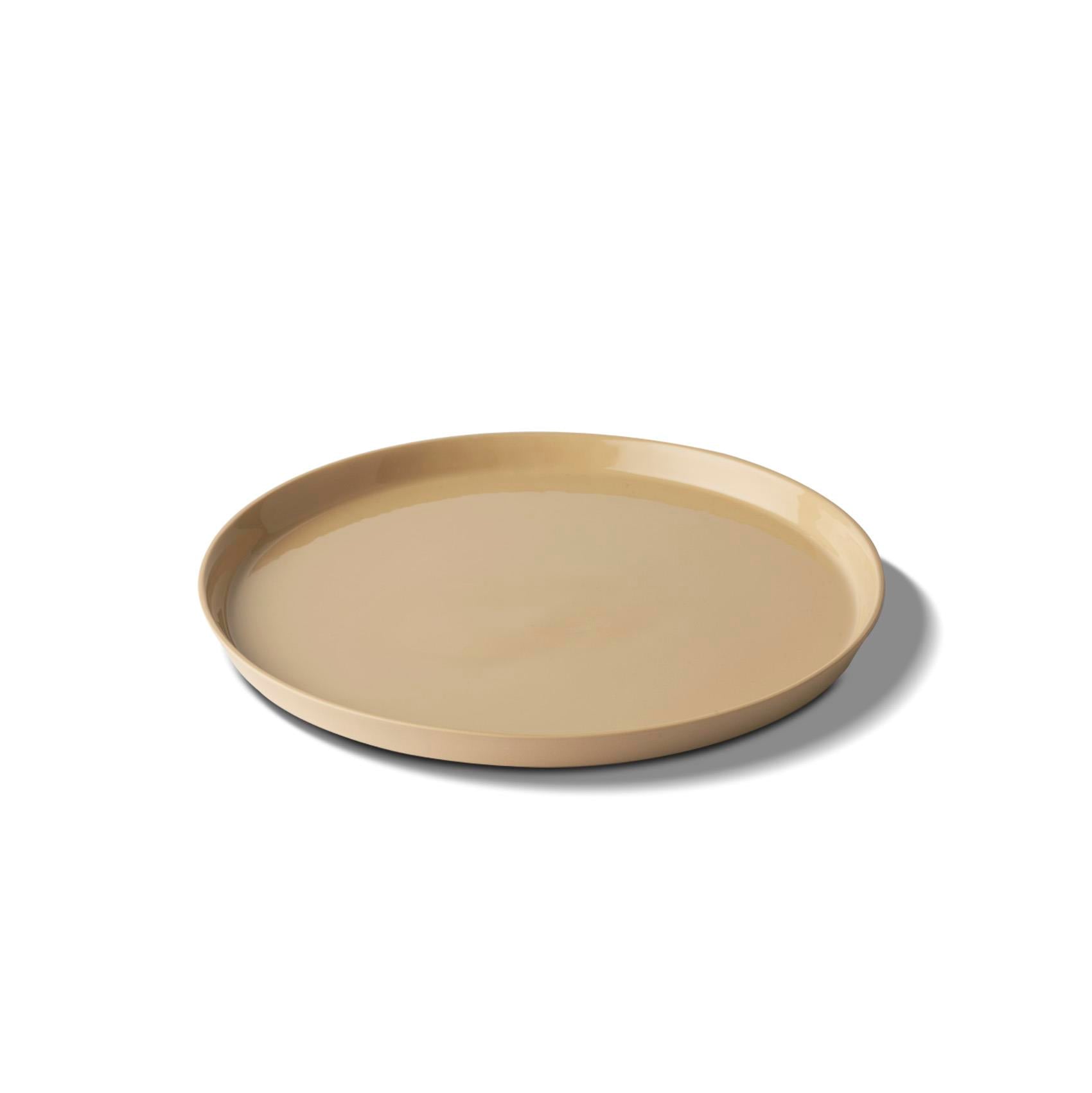 Ronde Starterbord Enkelkleur Aqua - Straw