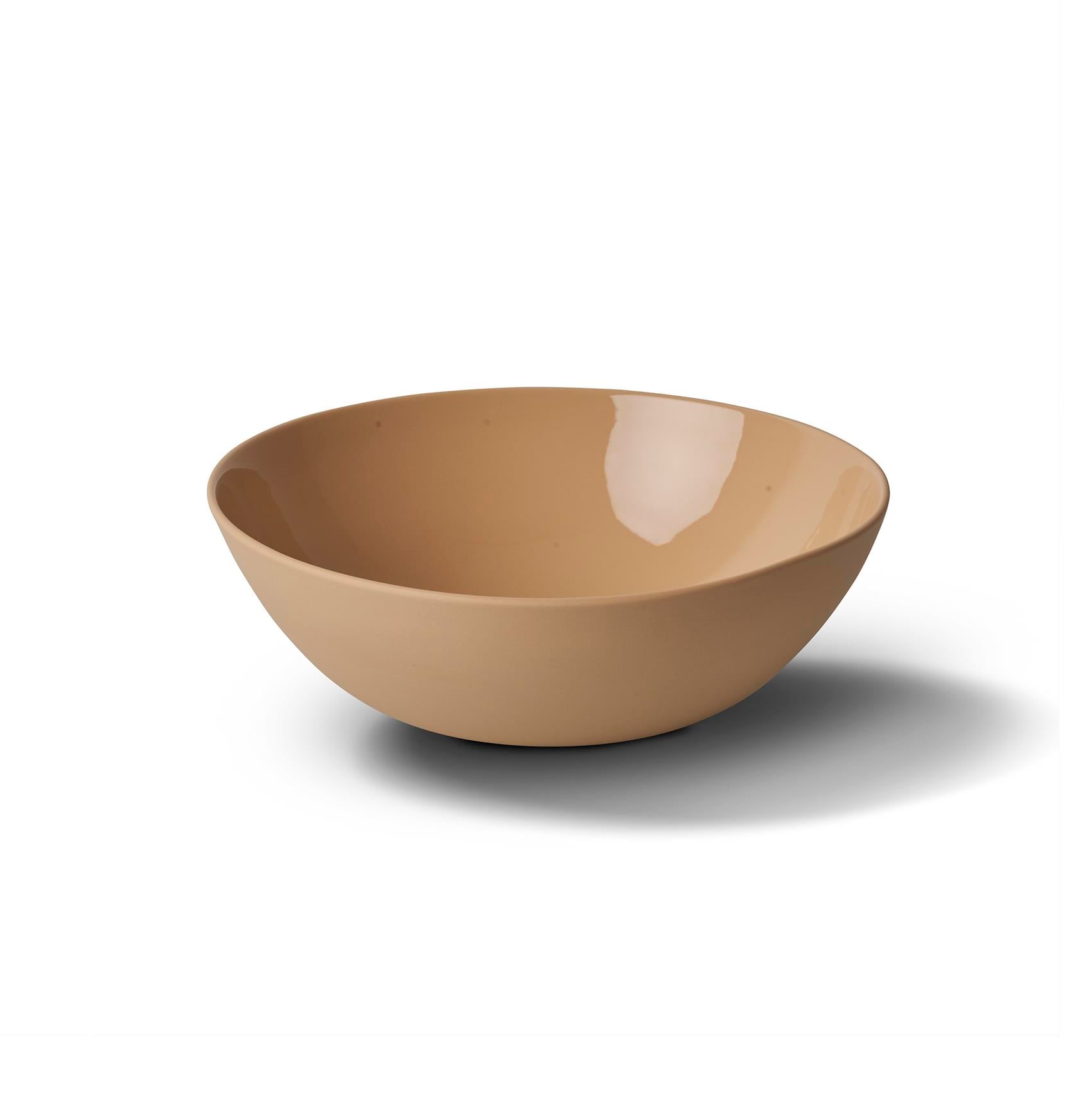 Round Medium Bowl Ivory - Straw