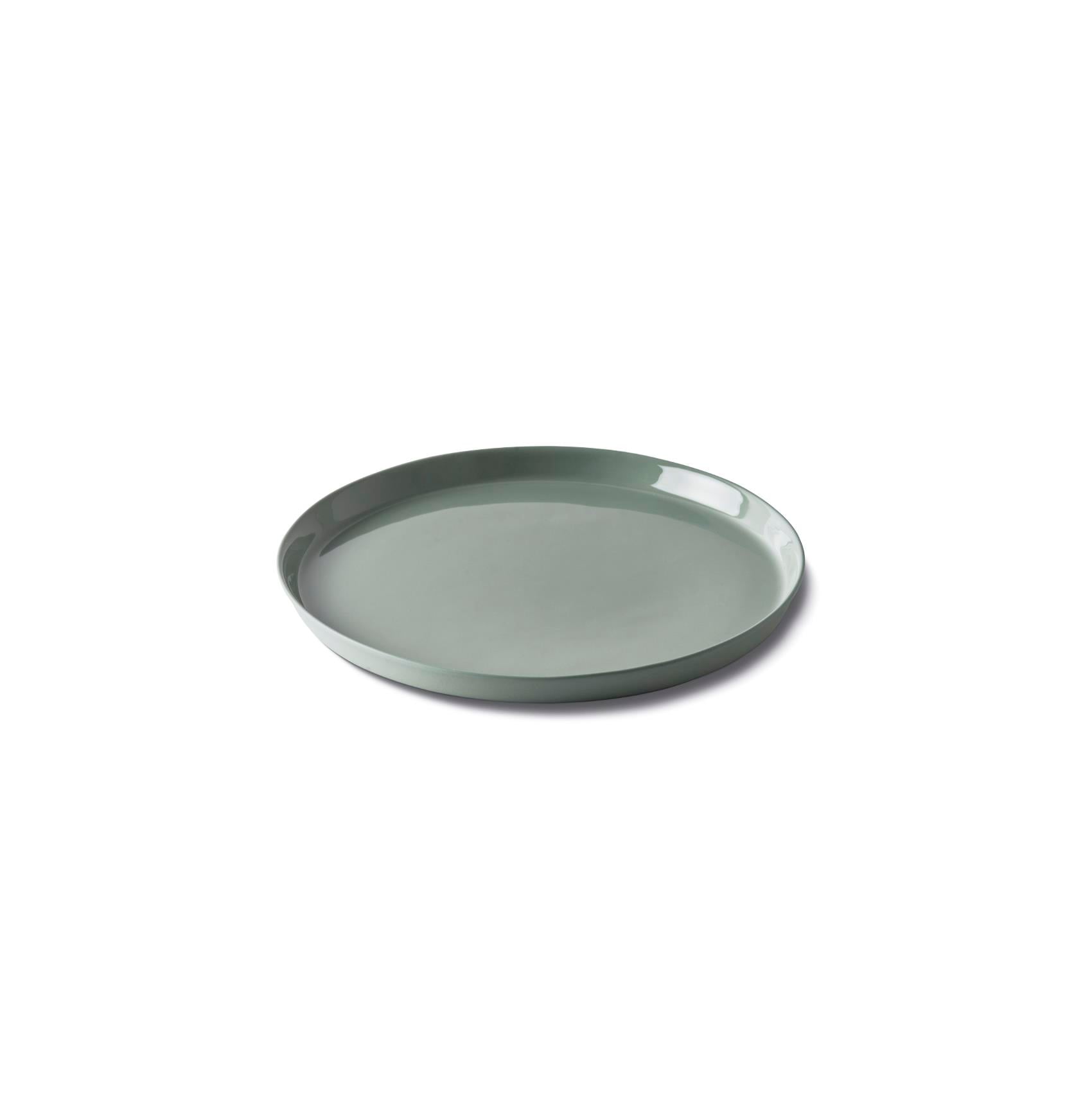 Round Dessert Plate Single Colour Aqua - Nile