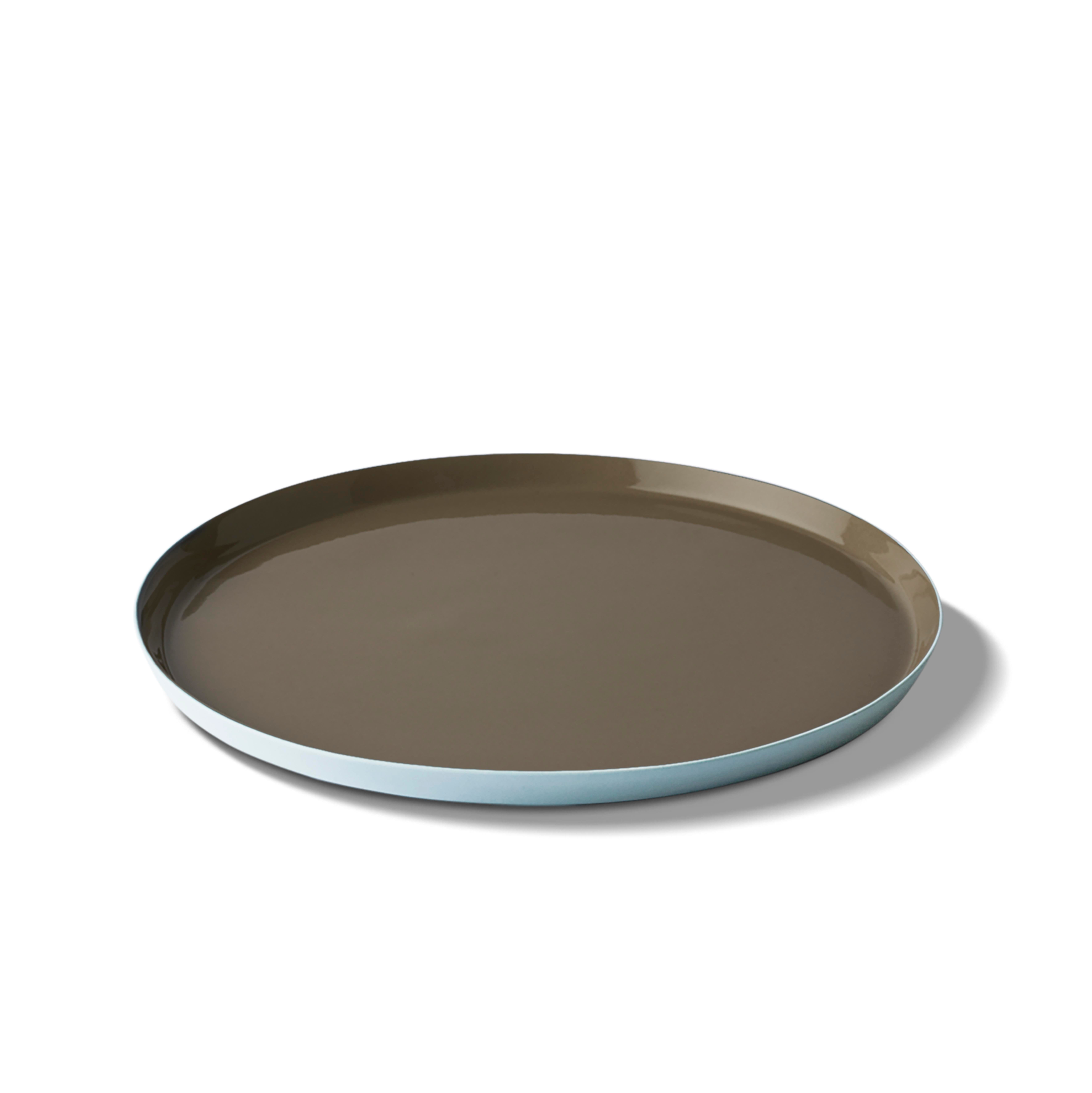 Rond Dinerbord Dubbele Kleur - Aqua&Rock