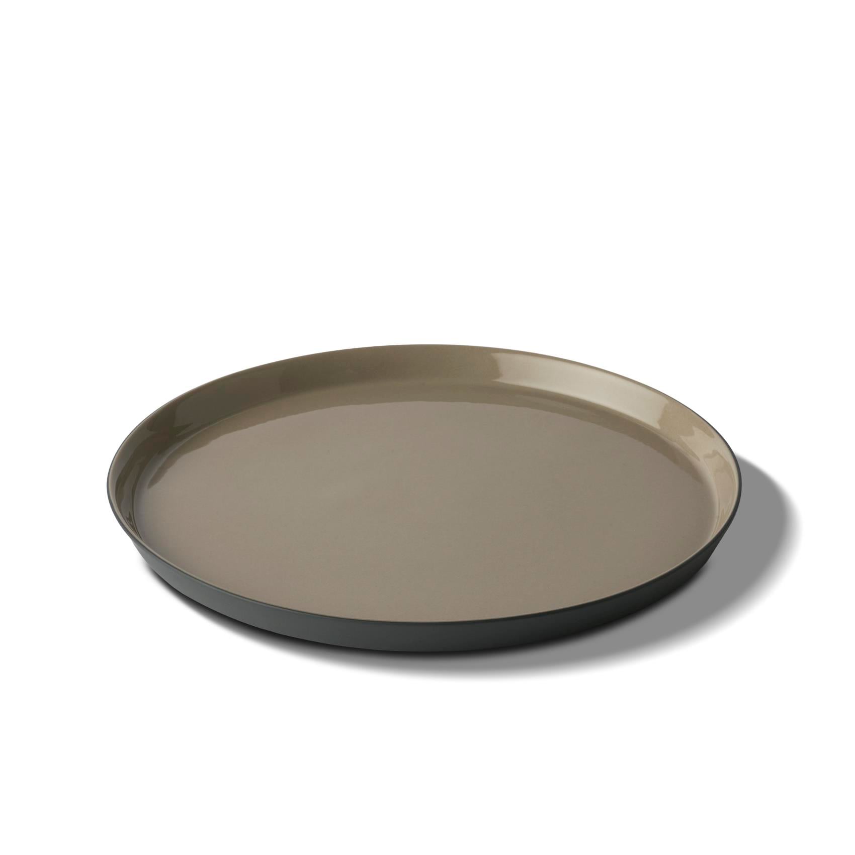 Rond Dinerbord Dubbele Kleur - Black&Rock