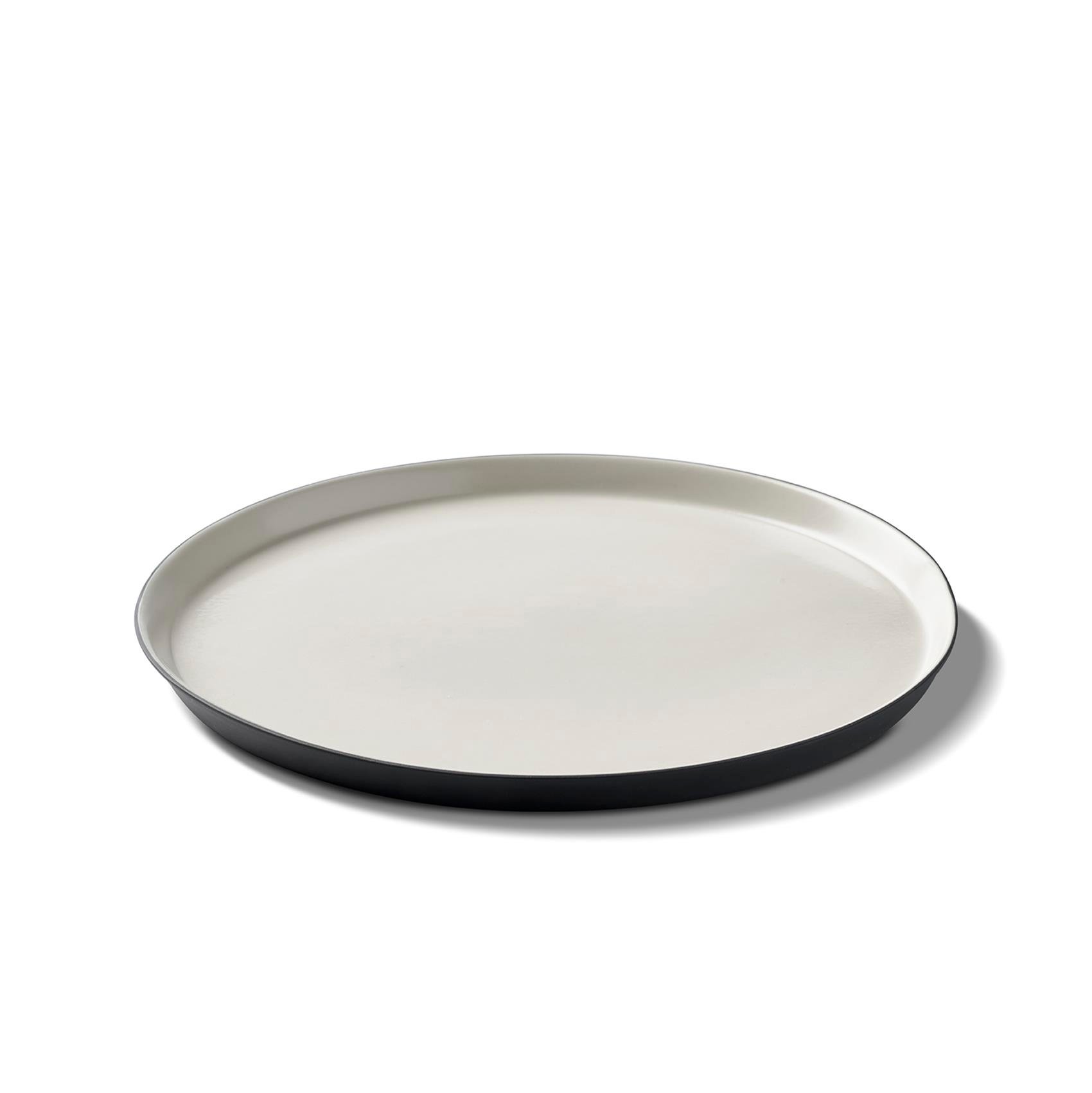 Rond Dinerbord Dubbele Kleur - Black&Ivory