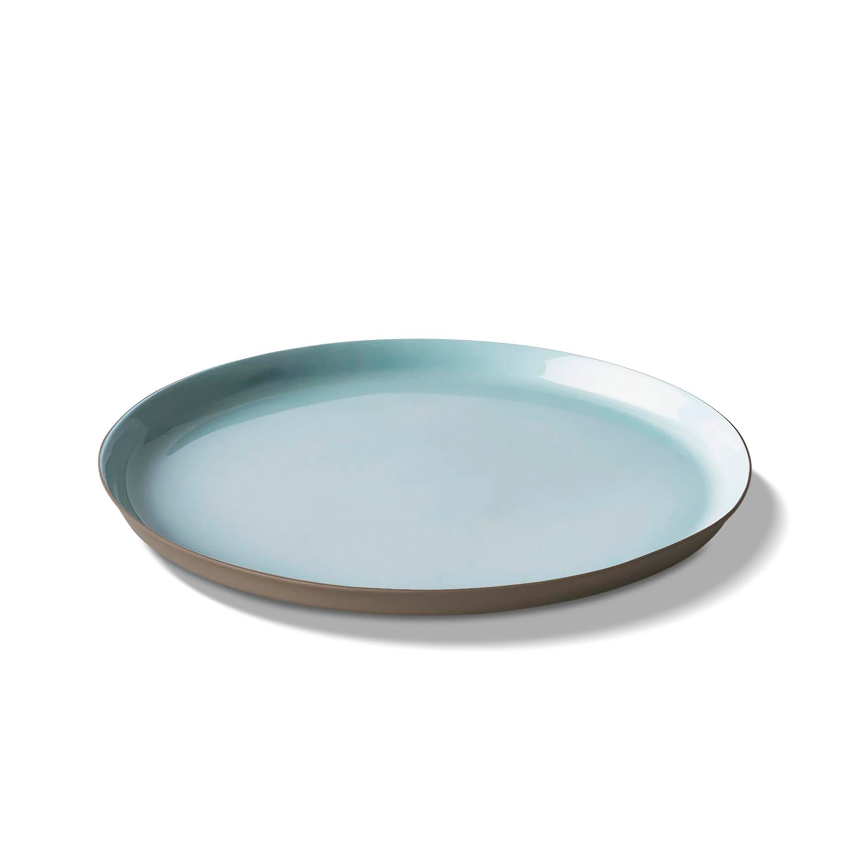 Rond Dinerbord Dubbele Kleur - Rock&Aqua