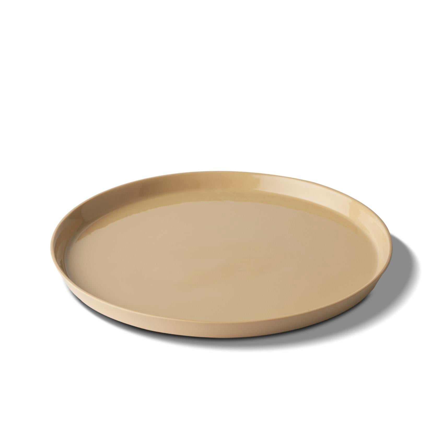 Assiette Dîner Ronde Couleur Unique Aqua - STRAW