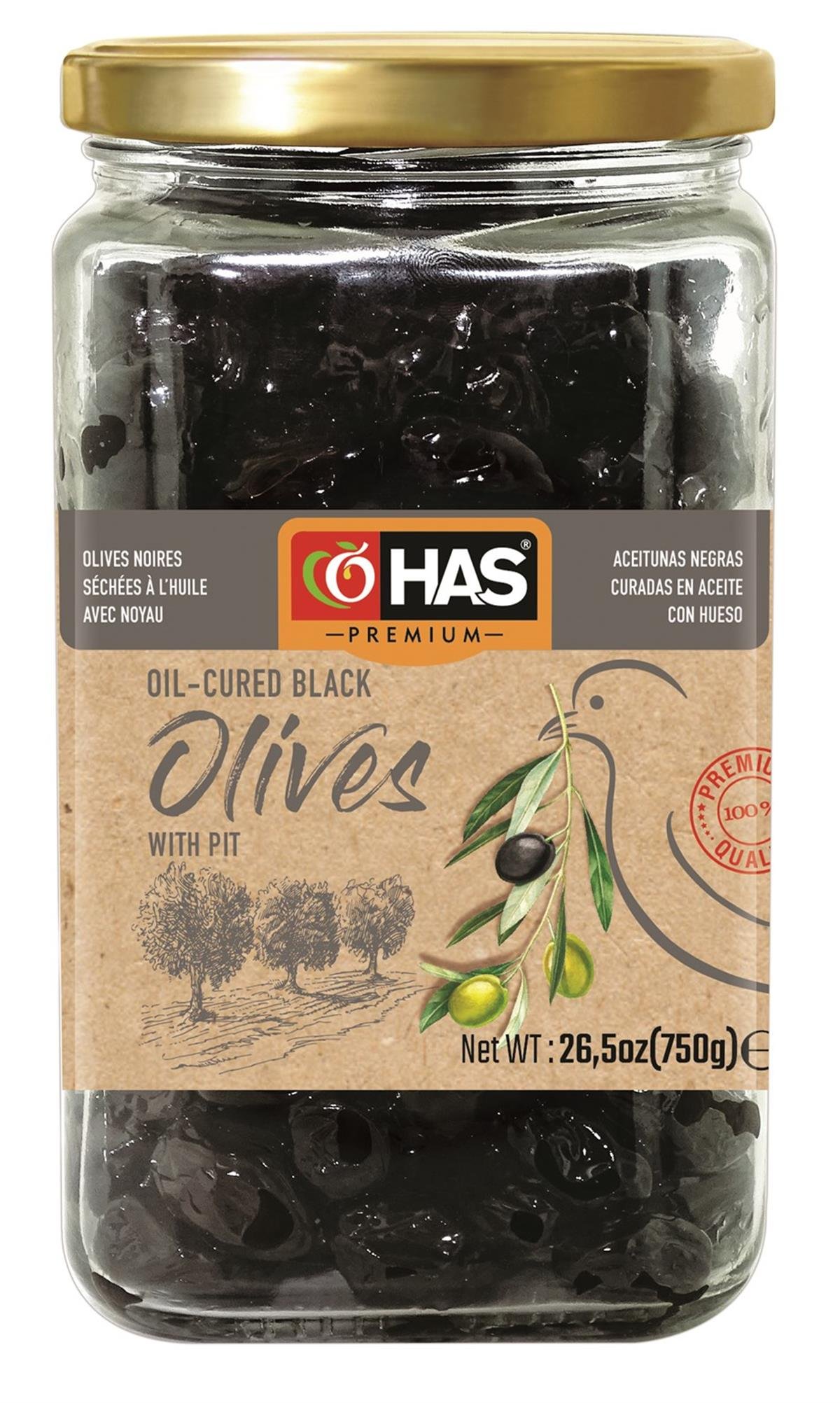 Yağlı Sele Siyah Zeytin (350-410) 850cc