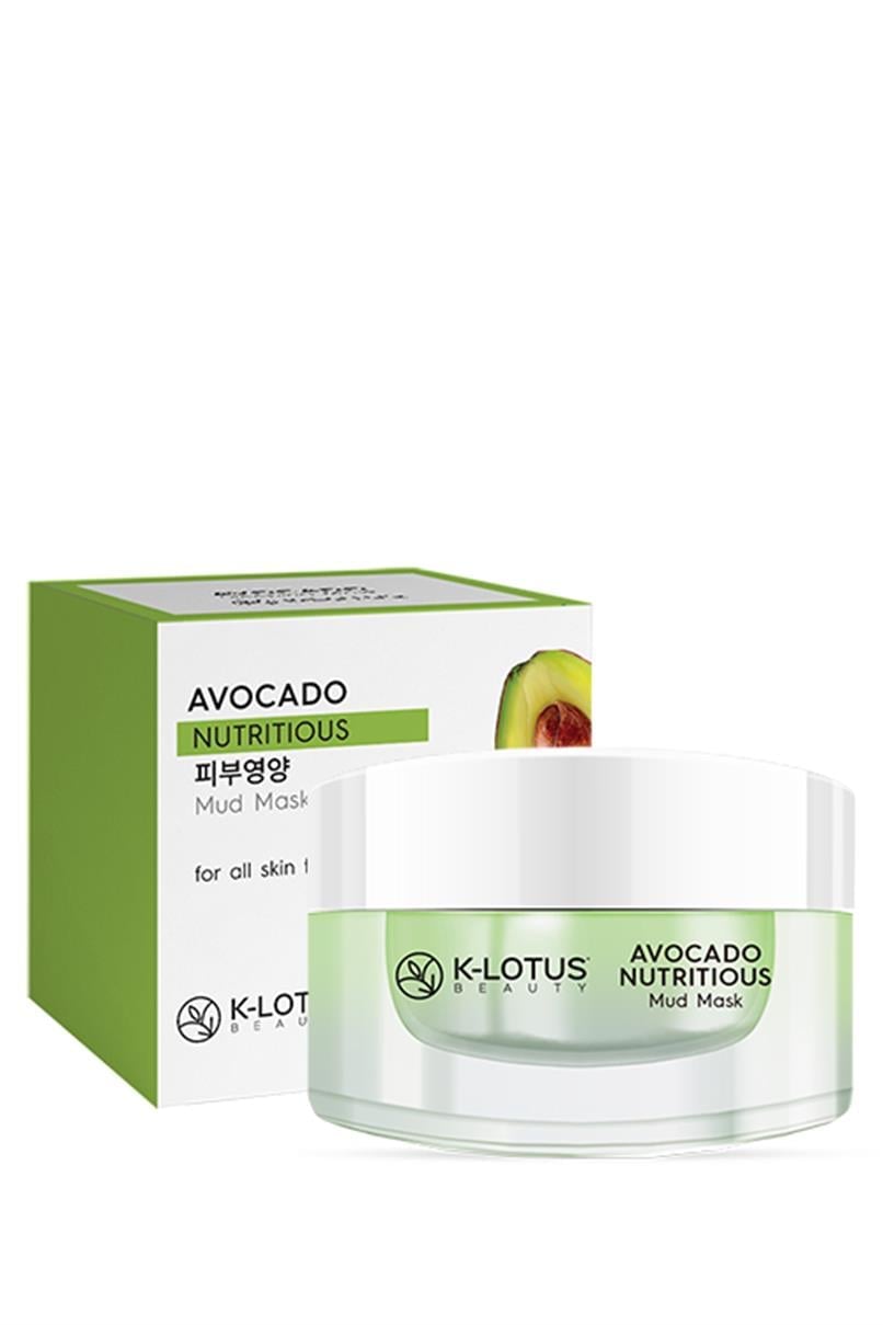 Kore Avokado Nemlendirici Cilt Yenileyici Besleyici Ve Aydınlatıcı Çamur Cilt Bakım Maskesi 30ml