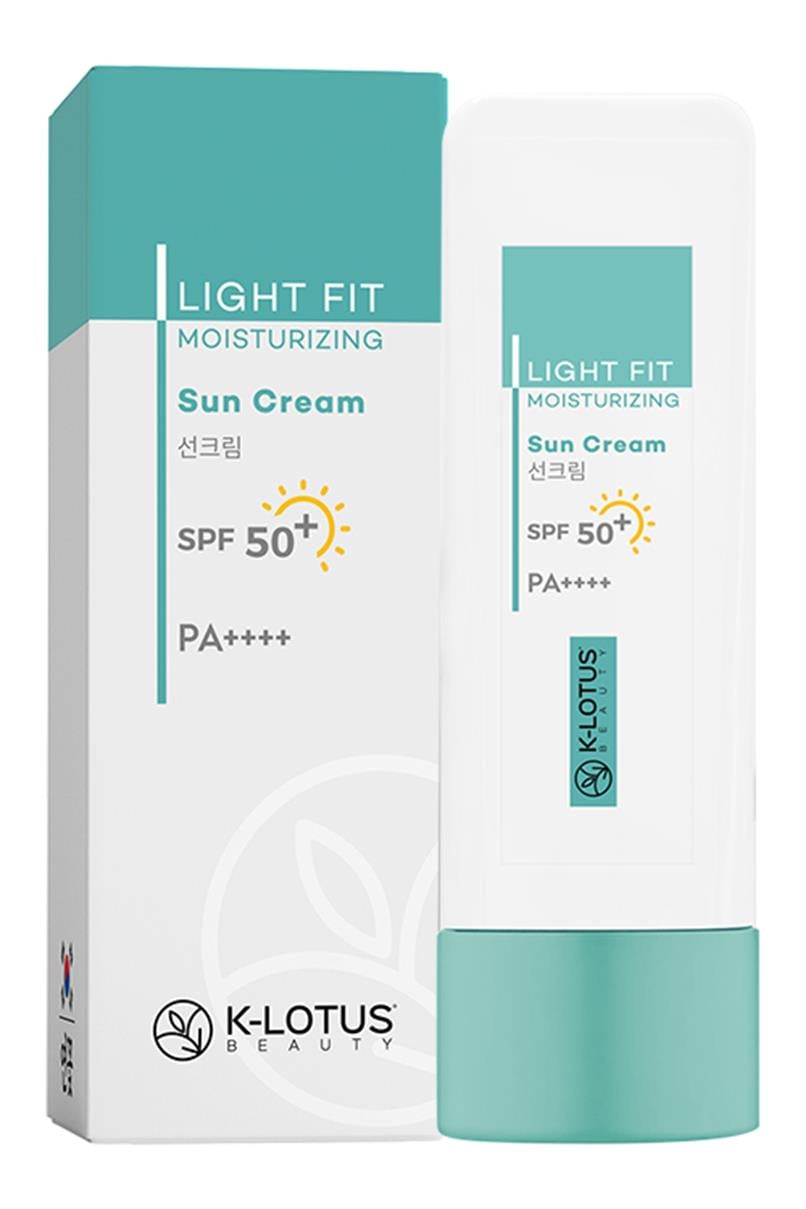 K-Lotus Beauty Light Fit Yüz ve Vücut SPF 50+ Nemlendirici Güneş Kremi  PA++++ 50ml (Normal ve Kuru Ciltler)