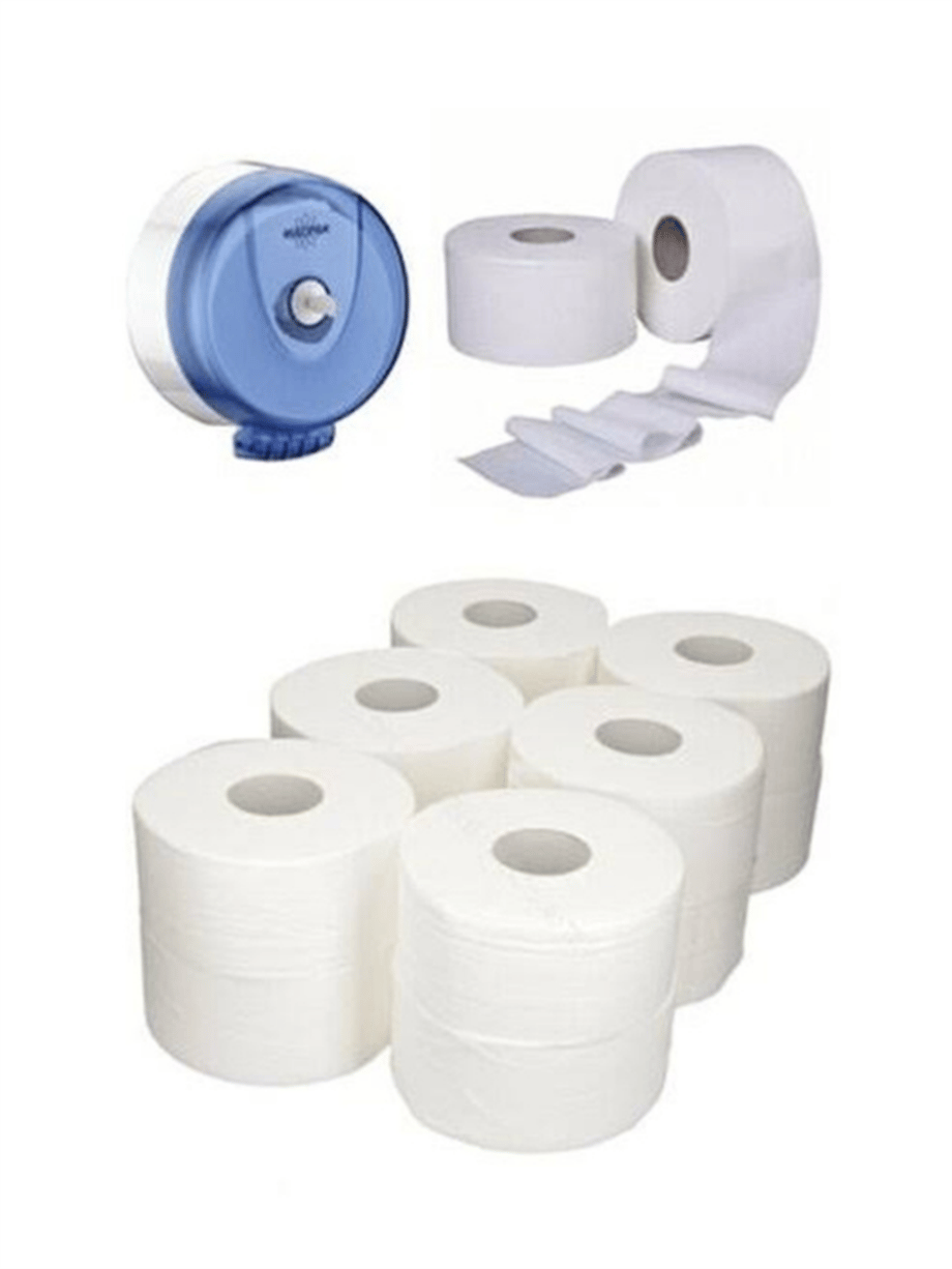 Sevso Mini Jumbo Tuvalet Kağıdı 12 Rulo 3 Kg | andozkozmetik.com