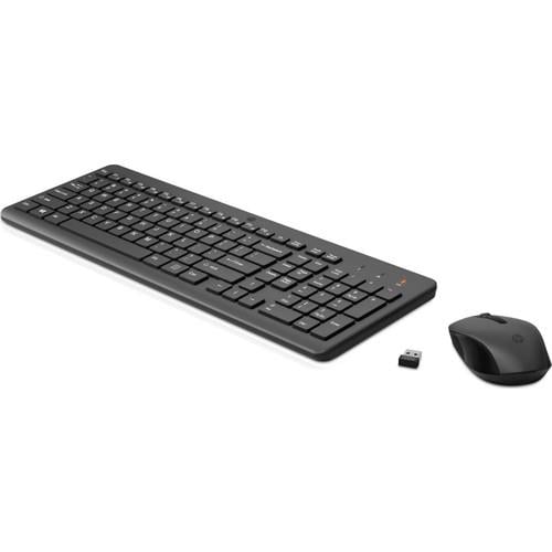 HP 330 Wireless Mouse & Keyboard Combo Set - Black
