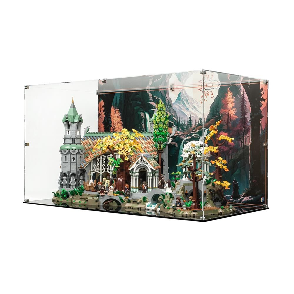 Display Case for LEGO® Icons The Lord of the Rings: Rivendell™  10316