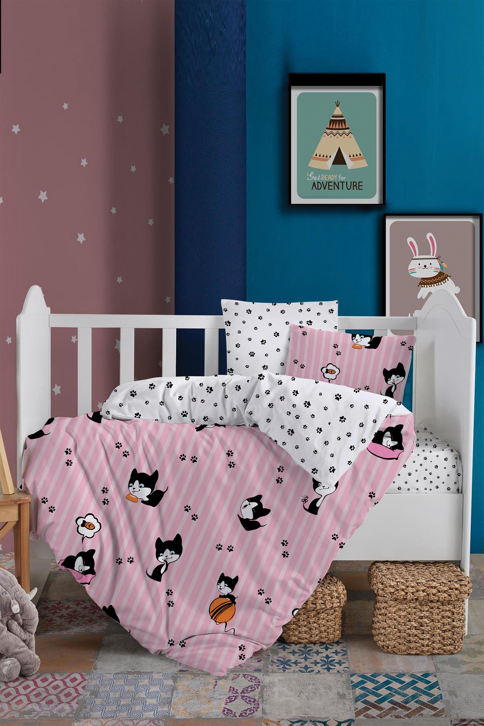 Cute Cats Bebek Nevresim Takımı