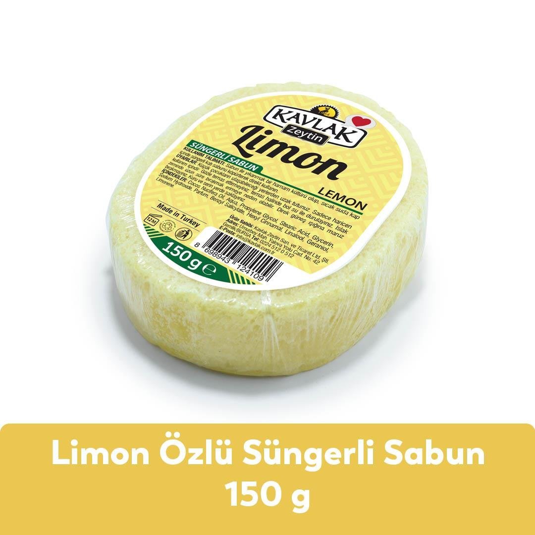 Kavlak Limon Özlü Süngerli Sabun