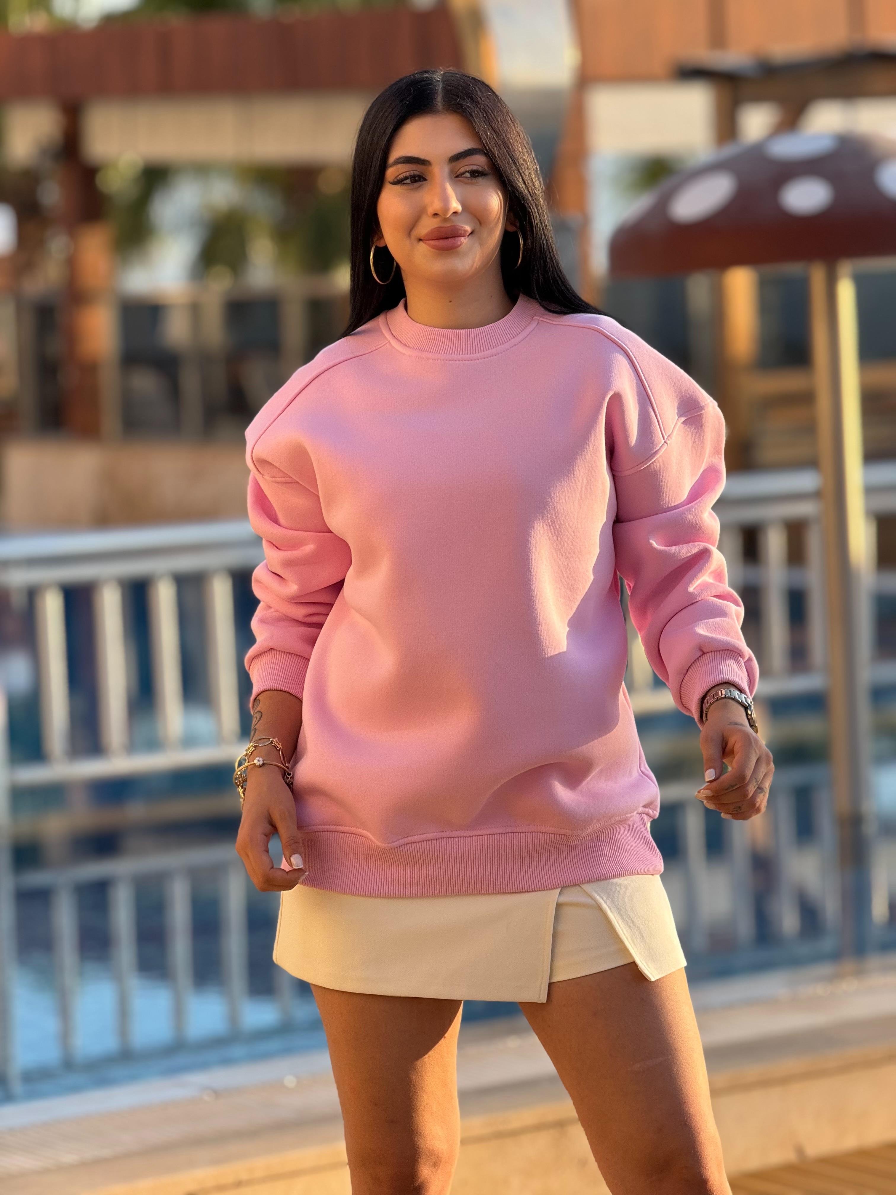 Basic Sweat Pembe