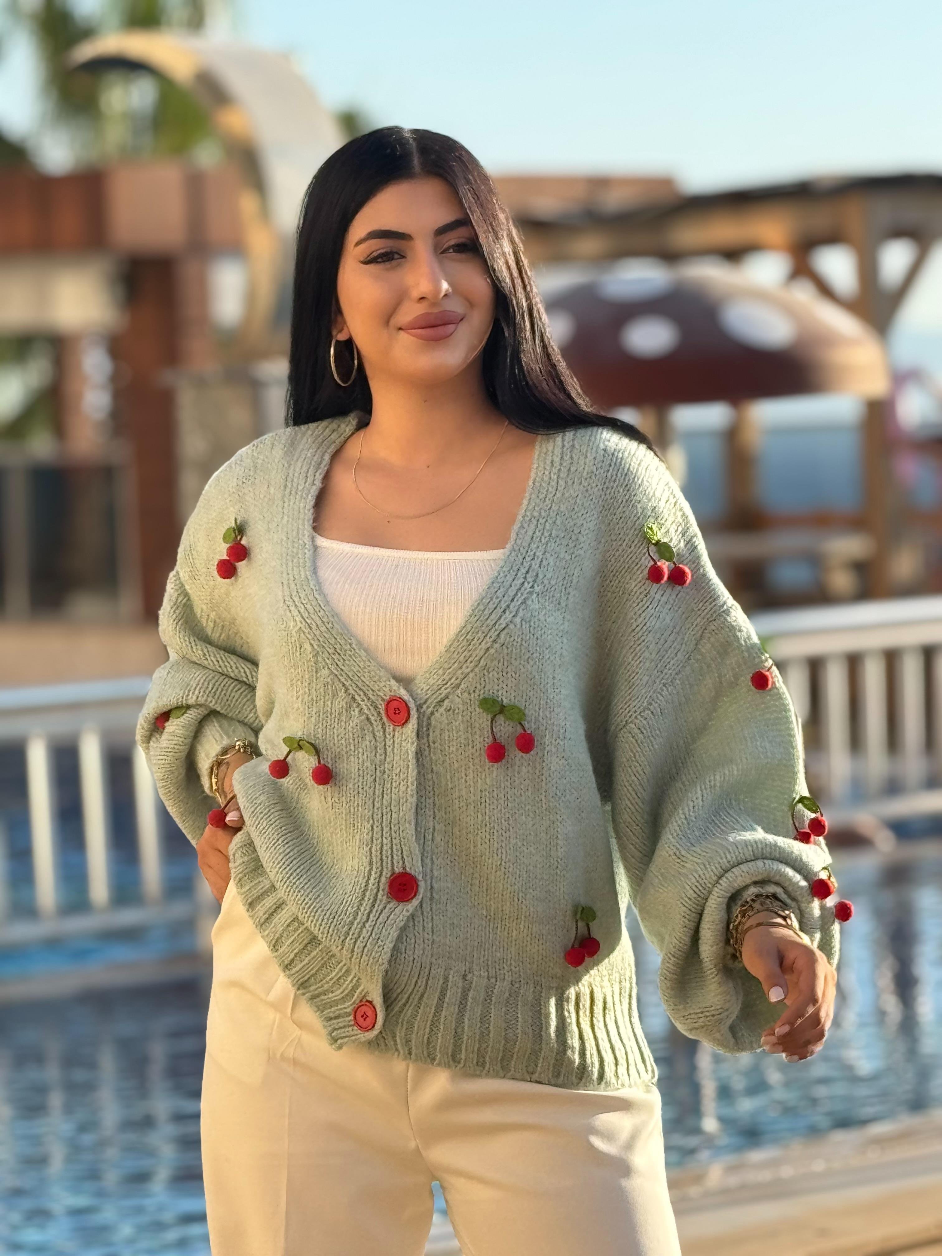 Tasarım Hırka Mint Hırka