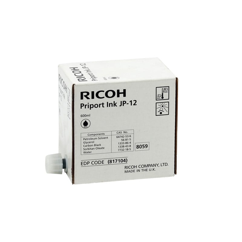 Ricoh JP-12 - CPI-7 Orjinal Mürekkep 1215 1250 5308 5440 DX-3400