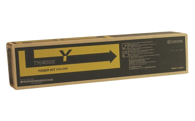 Kyocera Mita TK-8505 Orjinal Sarı Toner Taskalfa-4550ci -4551ci