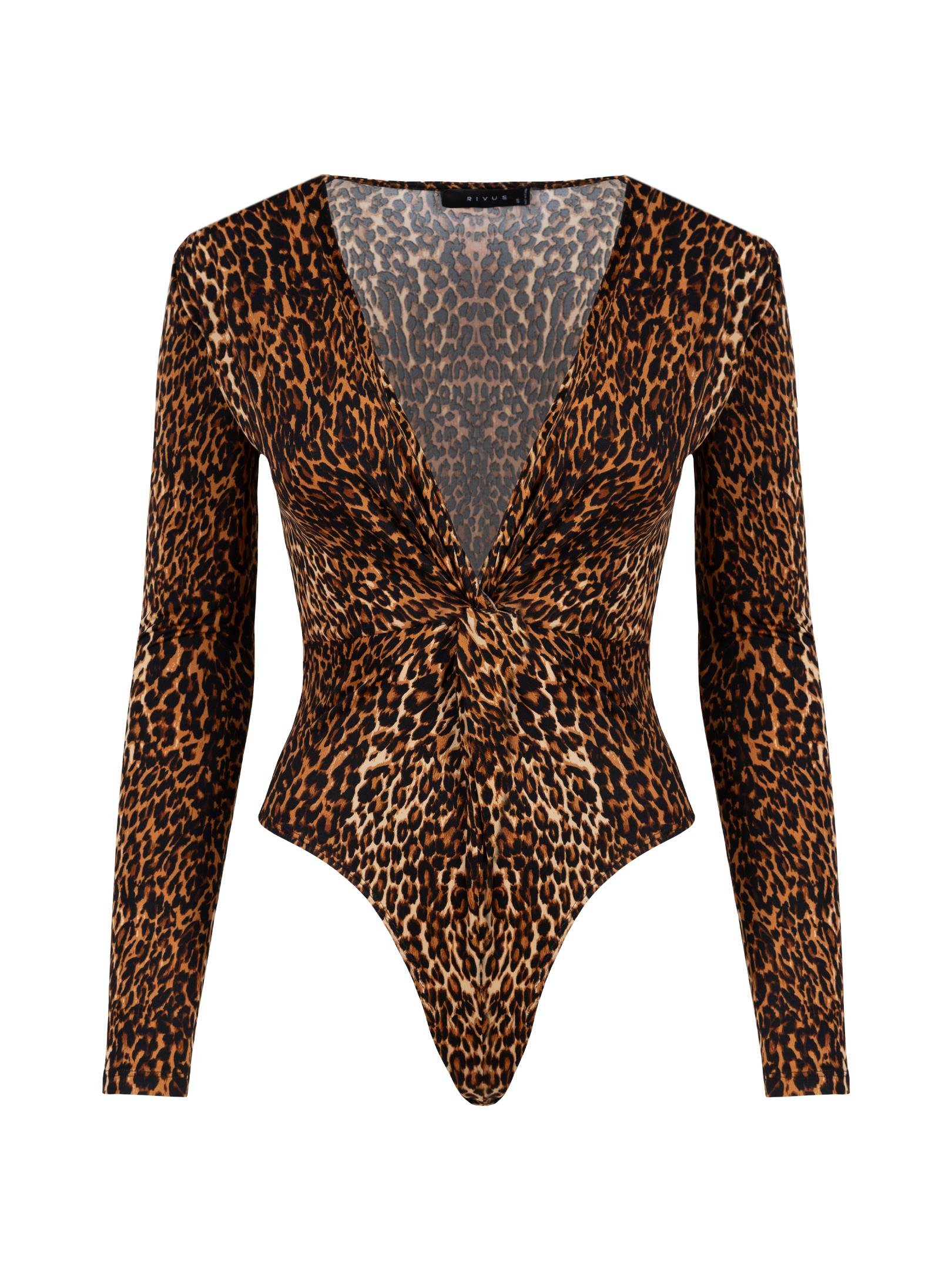 Leopard full bodysuit hotsell