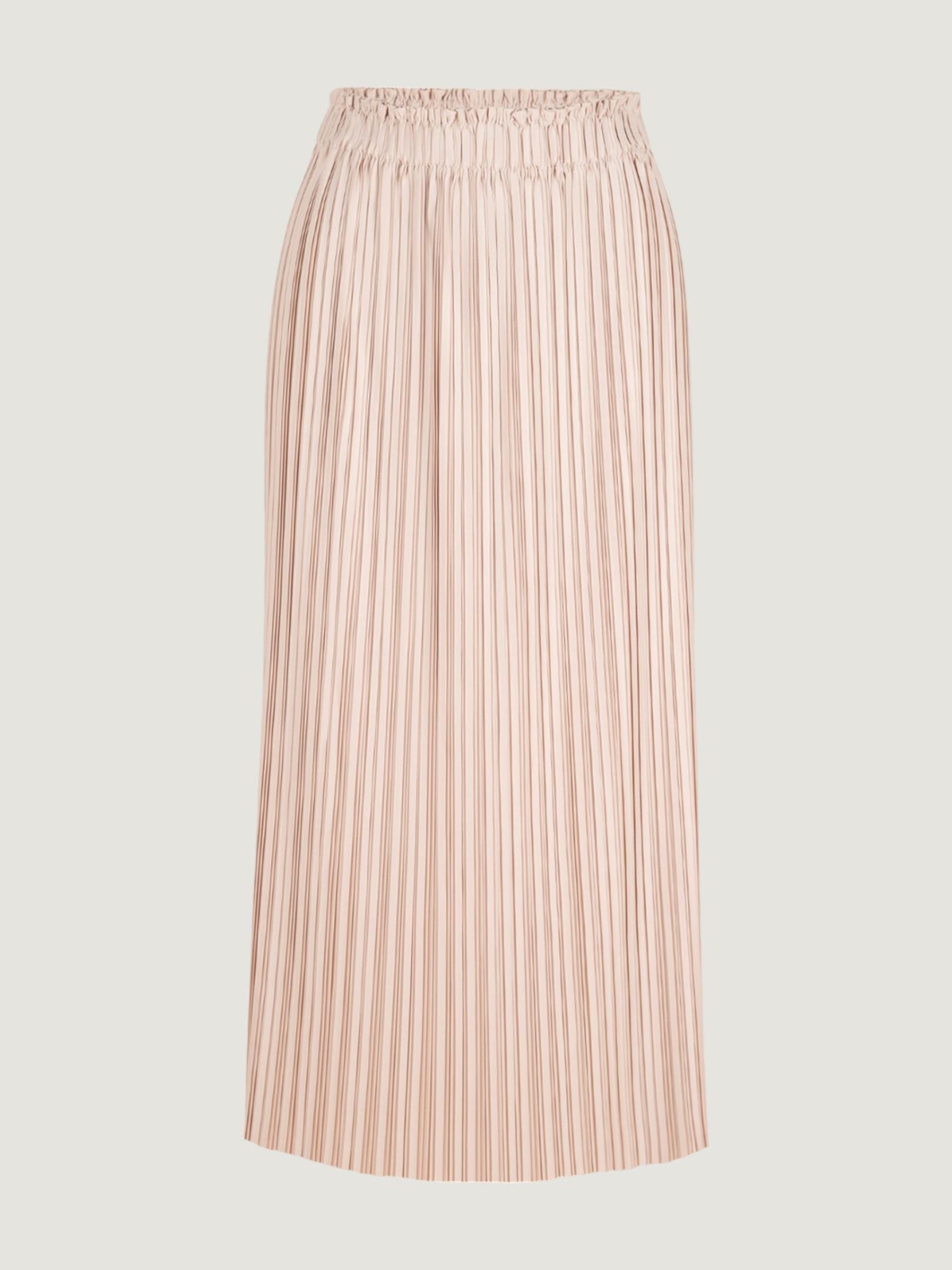 Metallic pleated skirt 48 hot sale