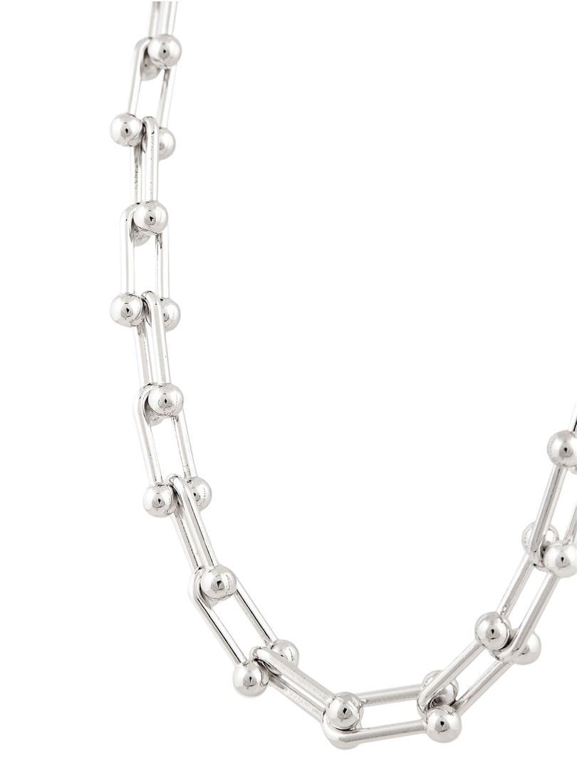 Short shop silver chain