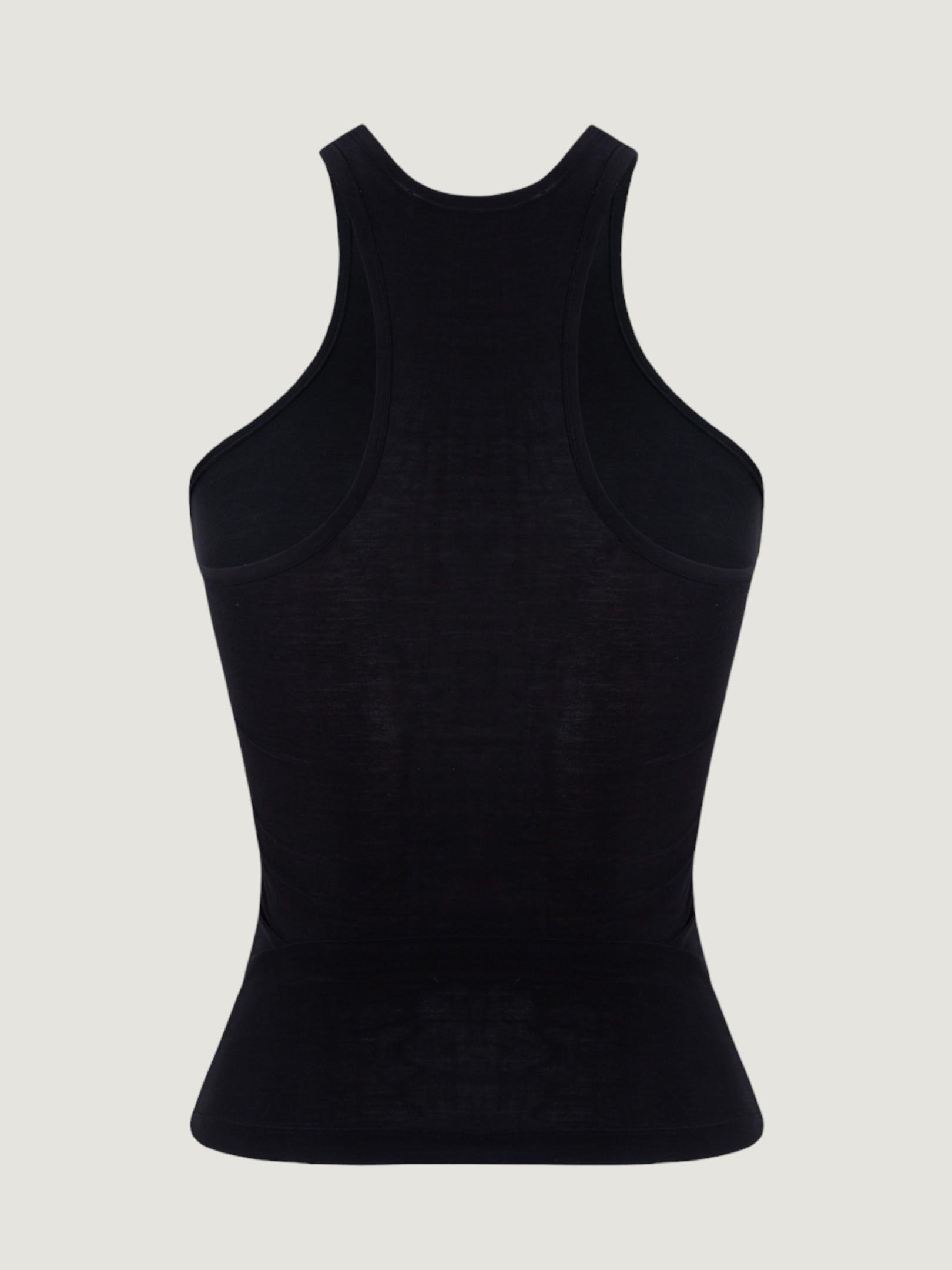 トップス WACKO MARIA TANK TOP BLACK WACKO MARIA Wacko Maria Tank Top Black