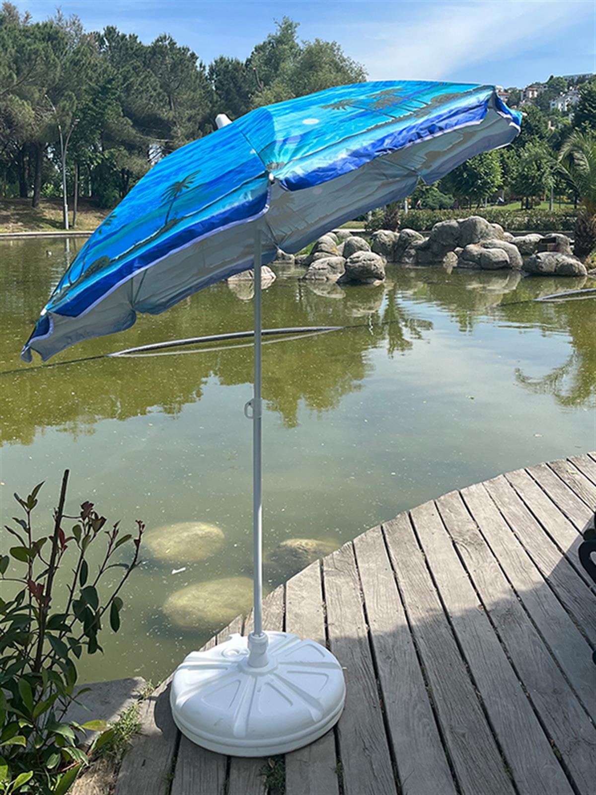 Plaj Şemsiyesi 160cm Ultraviyole Korumalı