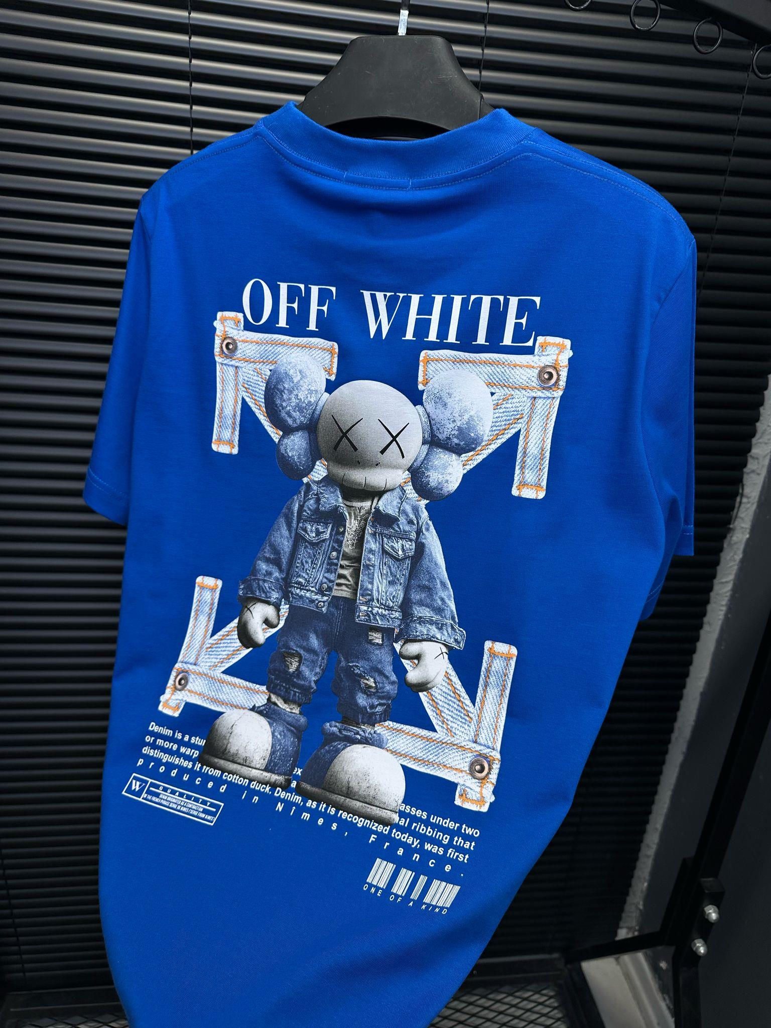 One Of A Kınd Baskılı Oversize T-Shirt - Beyaz