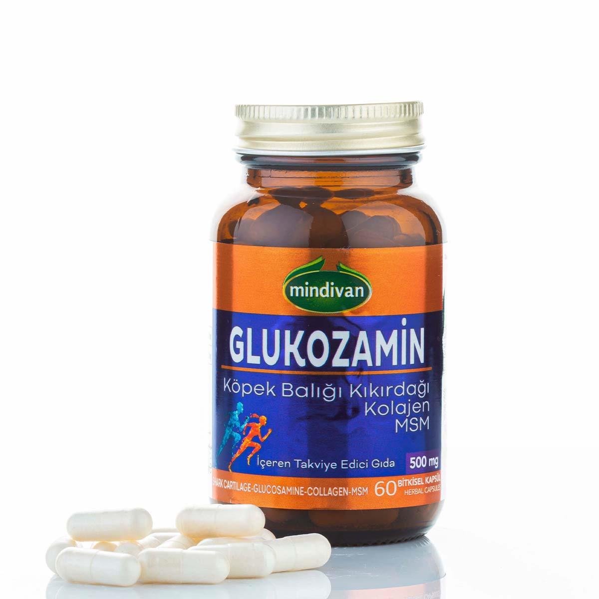 Glukozamin & Köpek Balığı Kıkırdağı & Kolajen & MSM 500 Mg Kapsül