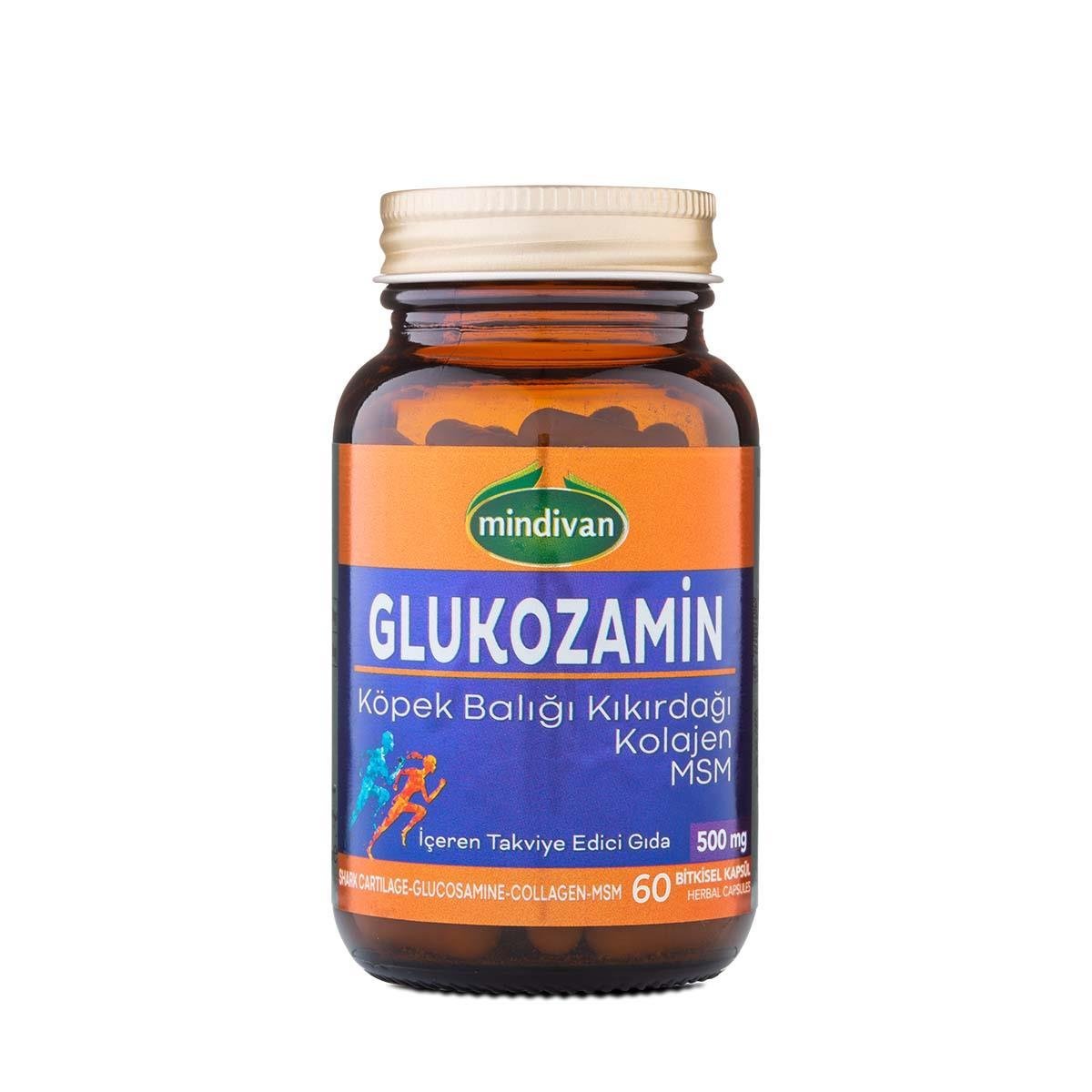 Glukozamin & Köpek Balığı Kıkırdağı & Kolajen & MSM 500 Mg Kapsül