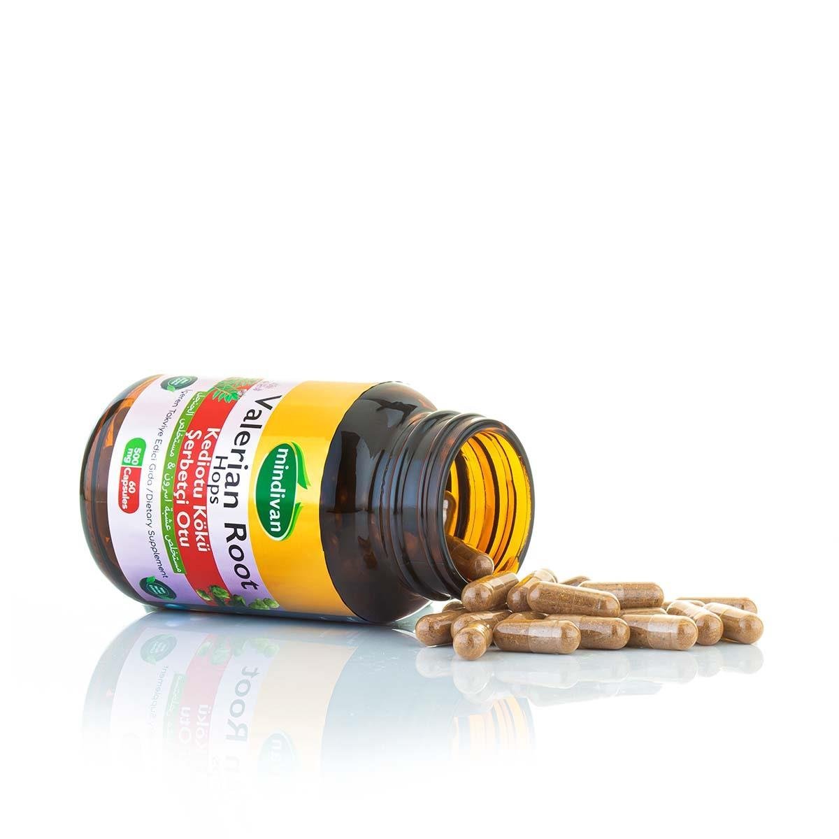 Kedi Otu Ekstresi & Şerbetçi Otu Ekstresi 500 Mg 60 Kapsül