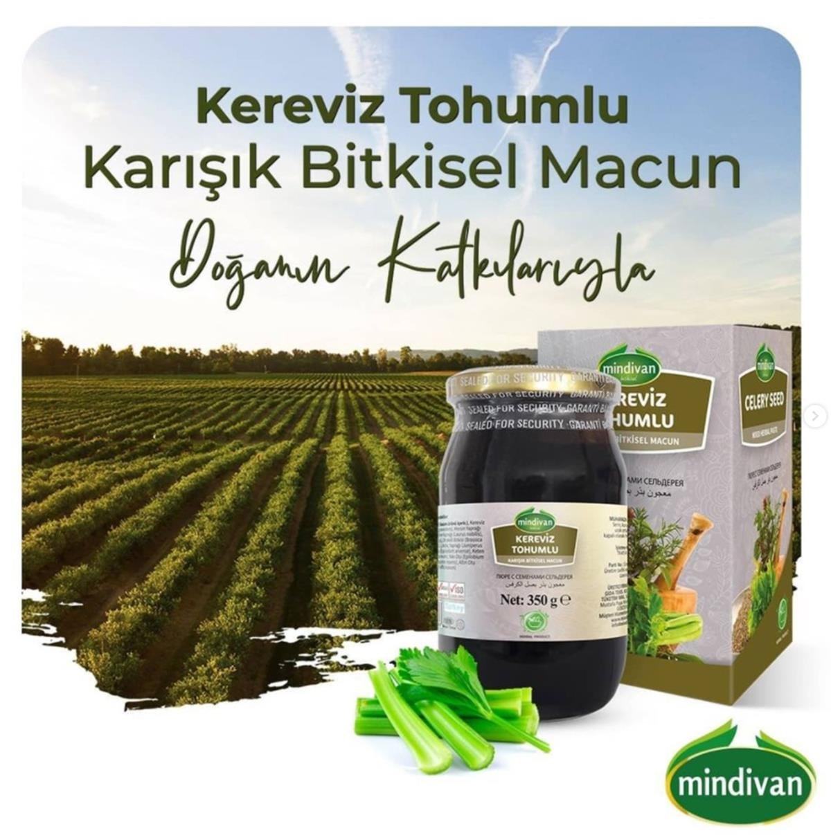 Kereviz Tohumlu Macun 420 g | Mindivan.com.tr