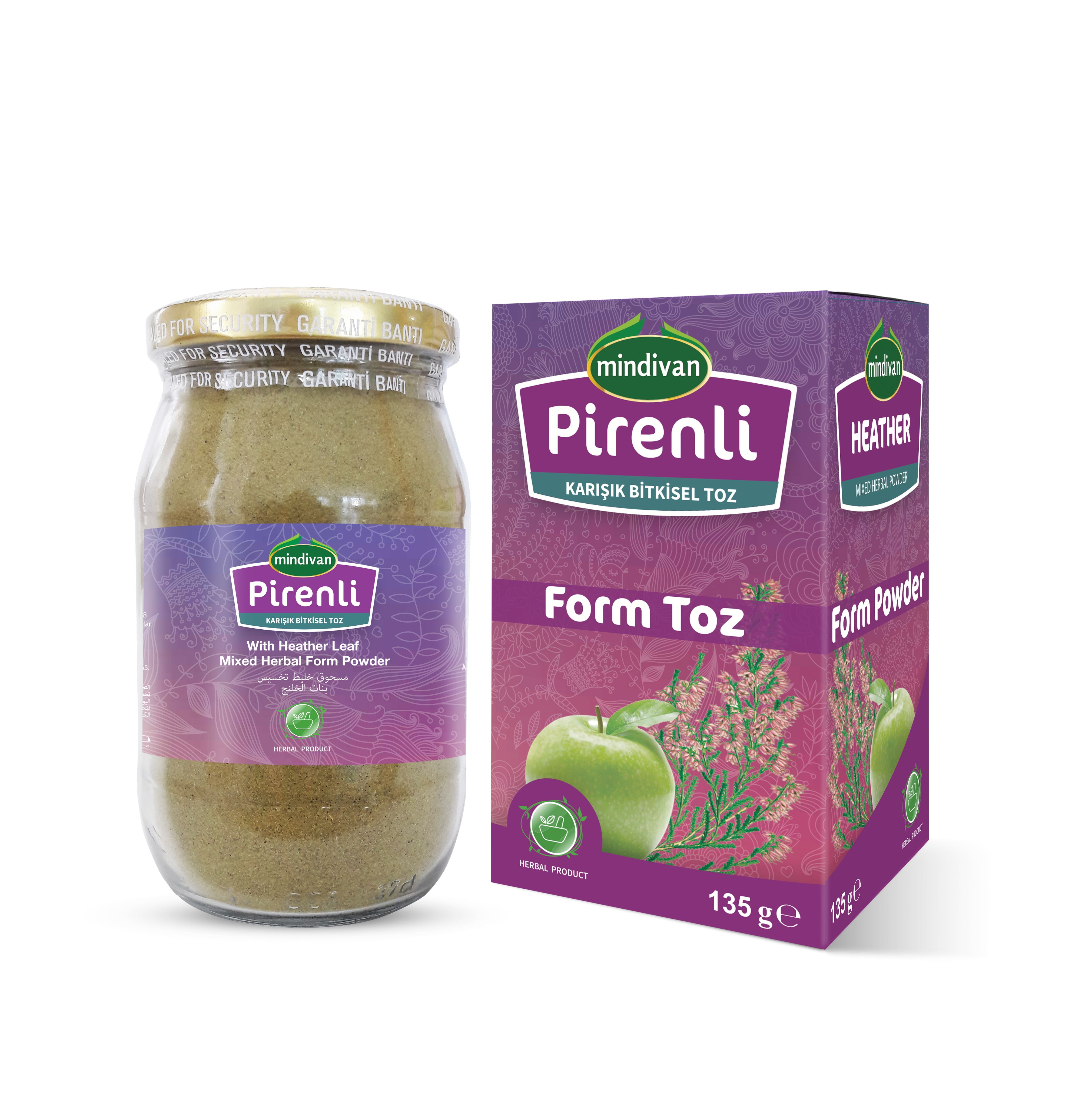 Pirenli  Form Toz 135 g (Diet Destek Ürünü )