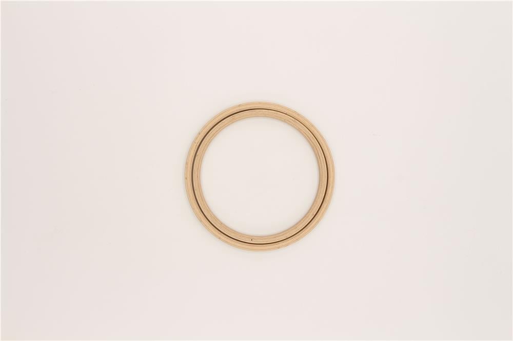 Nurge Ahşap Düz Nakış Kasnak No:1 - 8 mm Açık Kahverengi