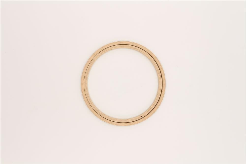 Nurge Ahşap Düz Nakış Kasnak No:2 - 8 mm Açık Kahverengi
