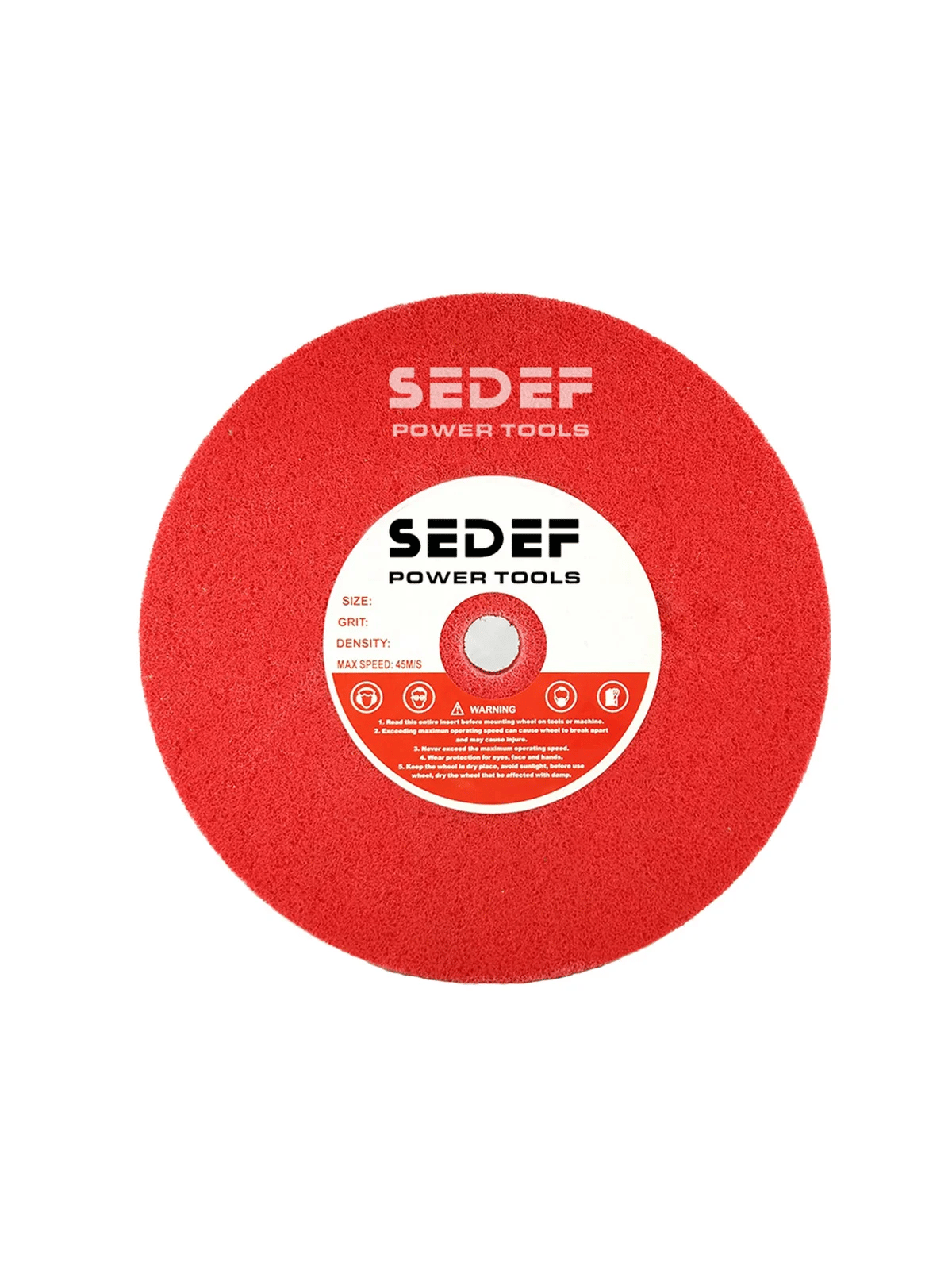 200x25x20 mm Kırmızı Skoç Elyaf Zımpara Taşı 4PB 320 Kum | Garmak