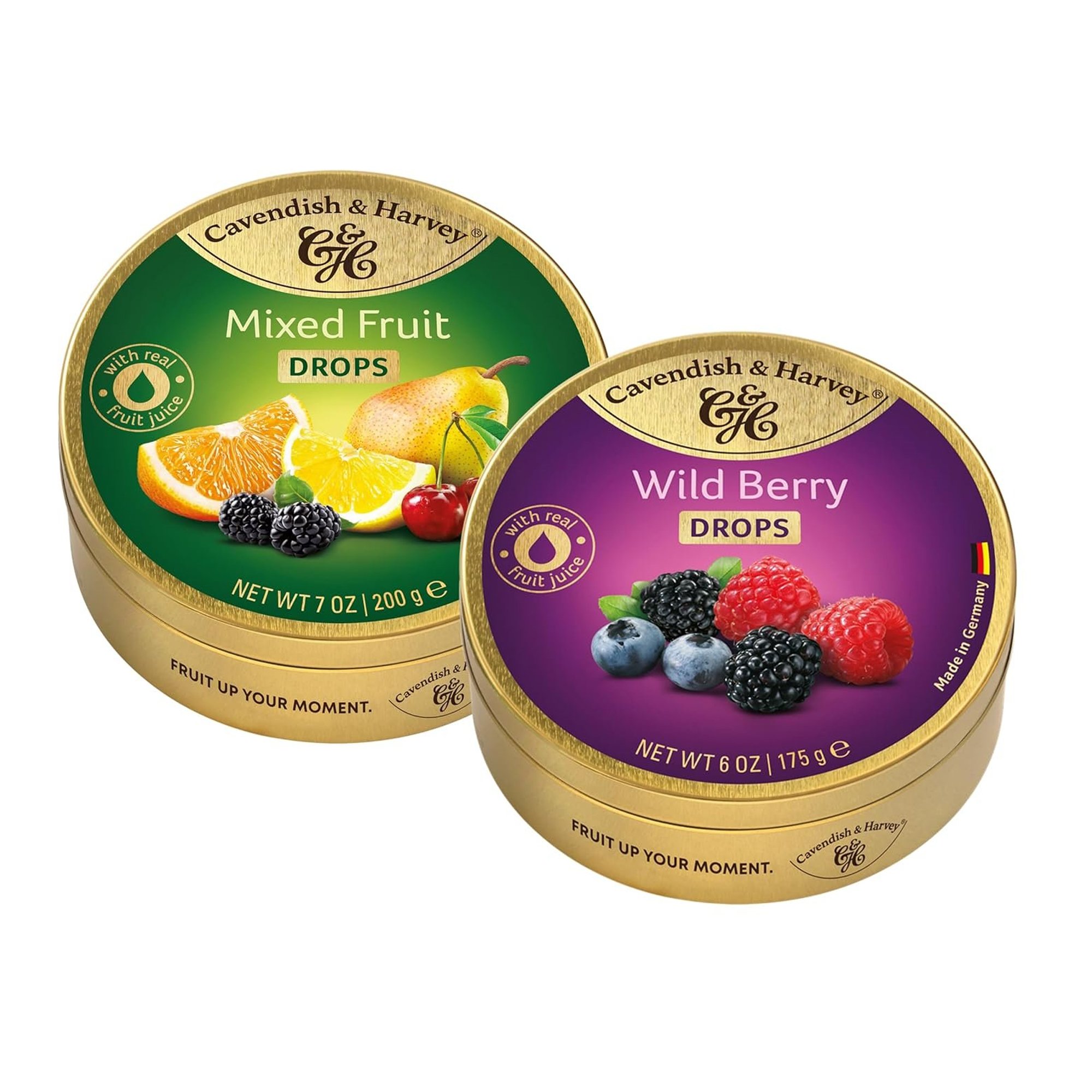 Cavendish & Harvey Mixed Fruit (200 g) & Wild Berry (175 g
