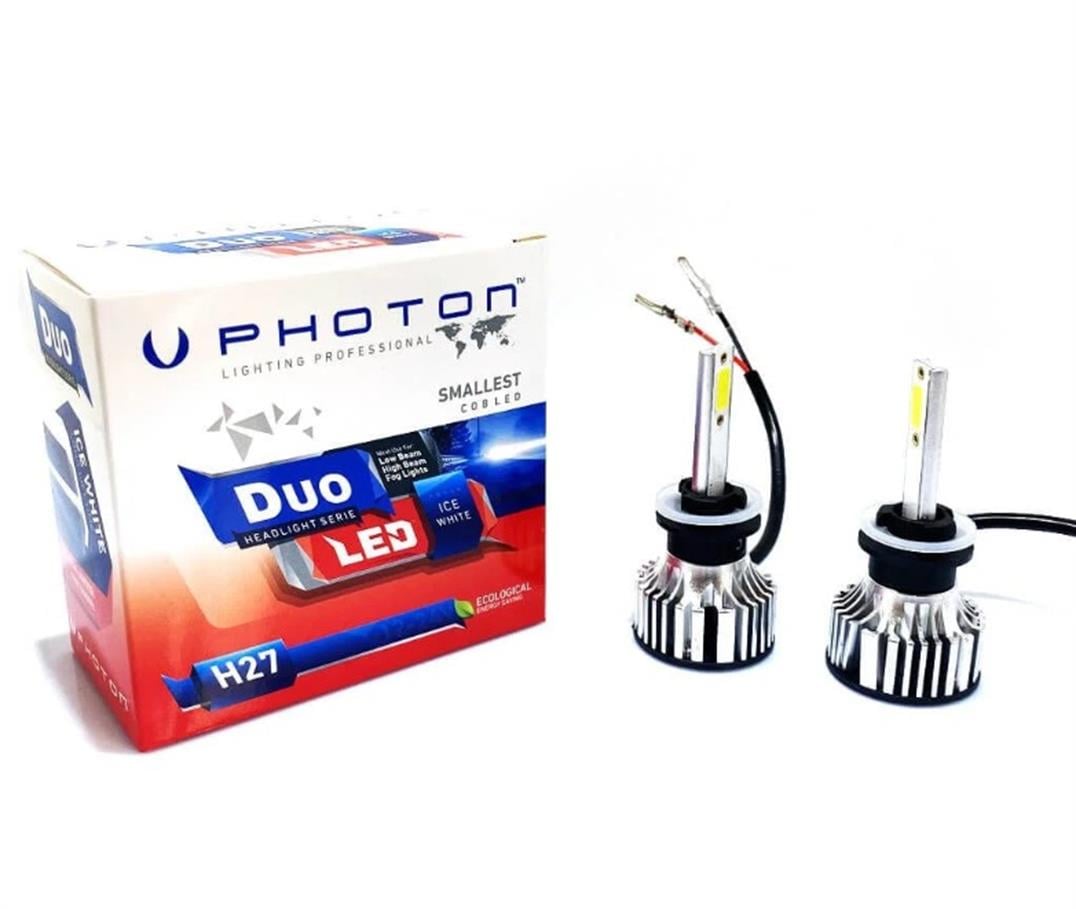 Photon Duo H27 12V LED Headlight DU3918 | Yüksek Performanslı LED Far