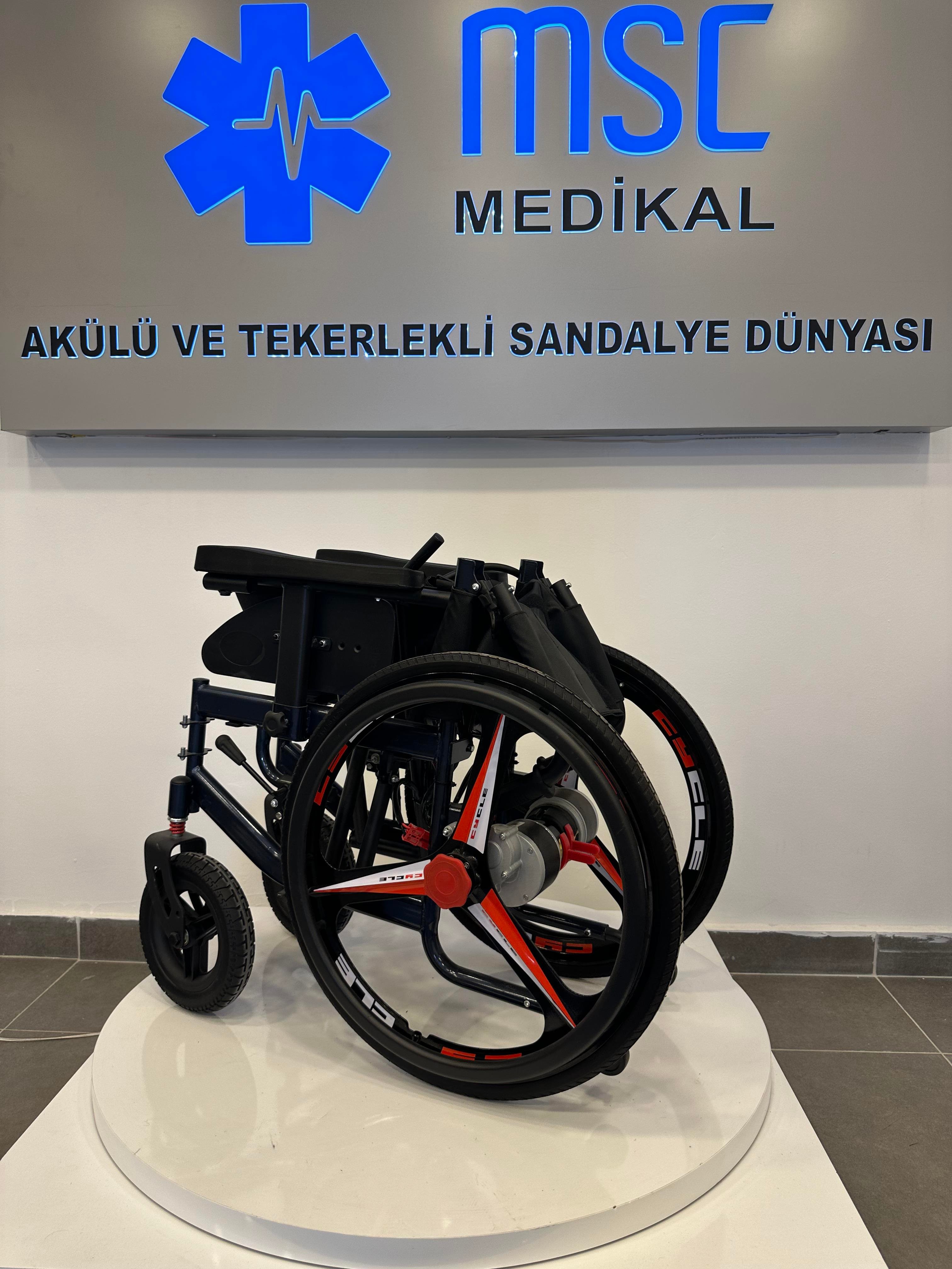 Katlanır Akülü Sandalye