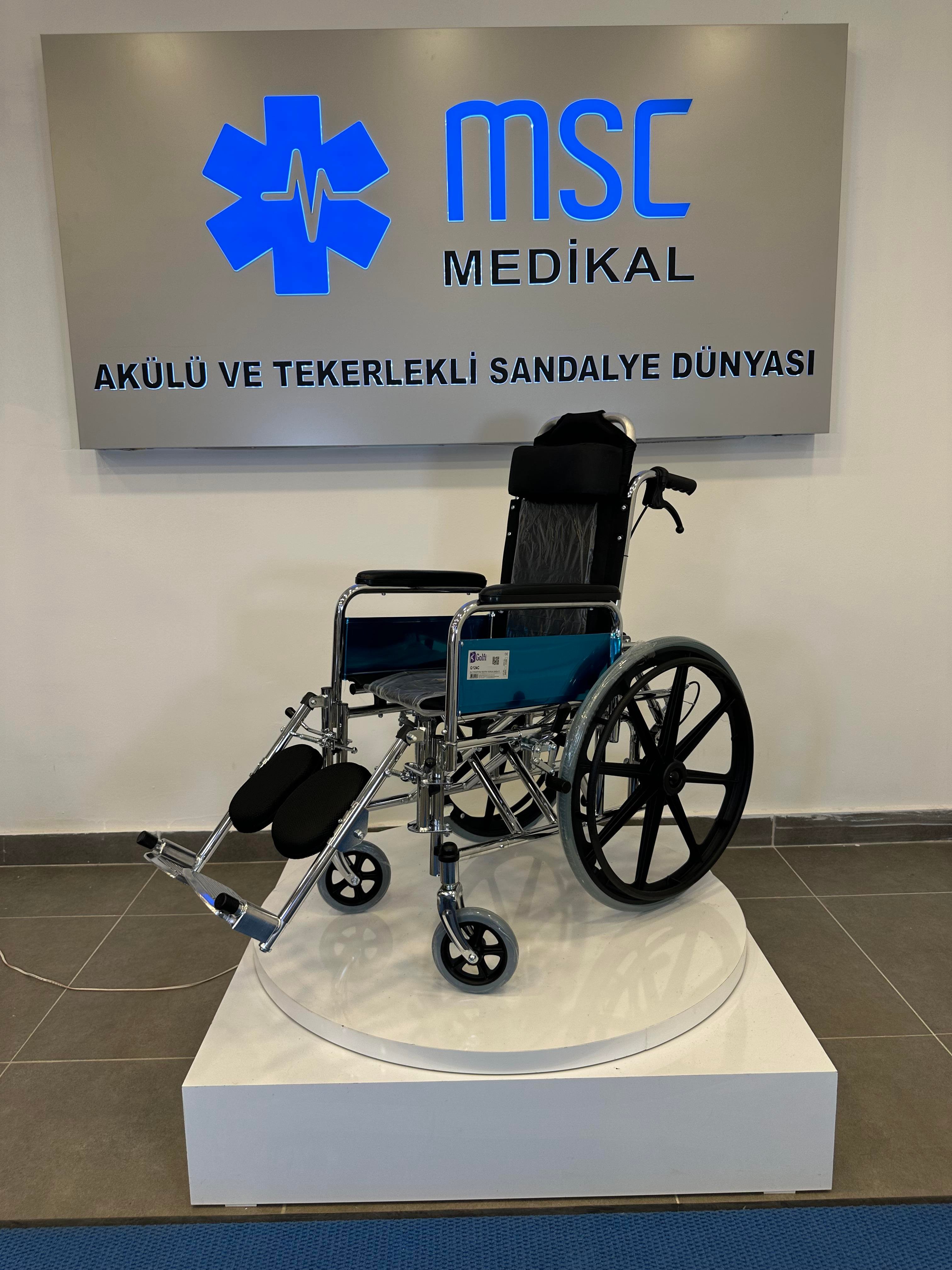 G124C Tekerlekli Sandalye