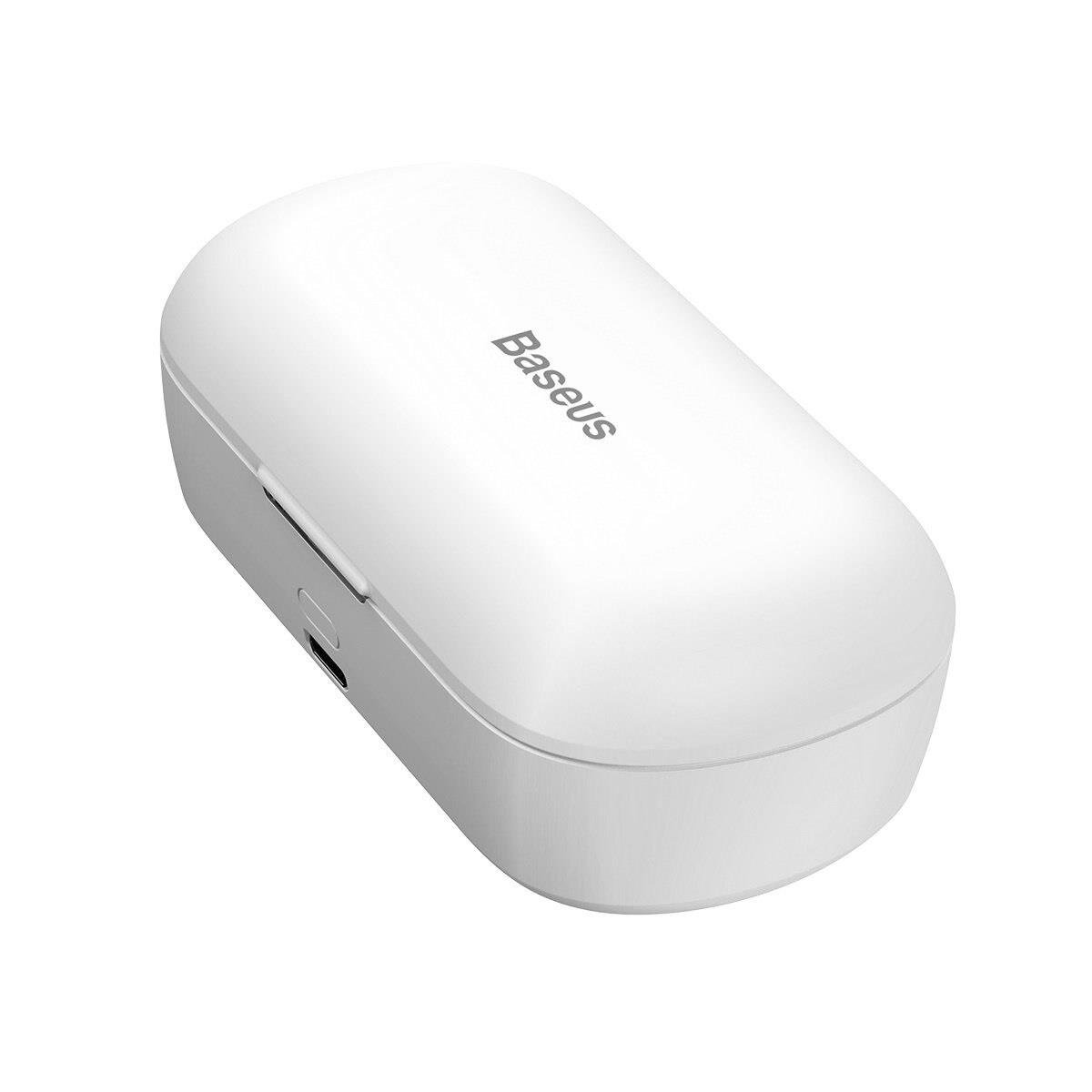 Baseus Encok W01 True Wireless Bluetooth Kulakl k Beyaz 6953156293274