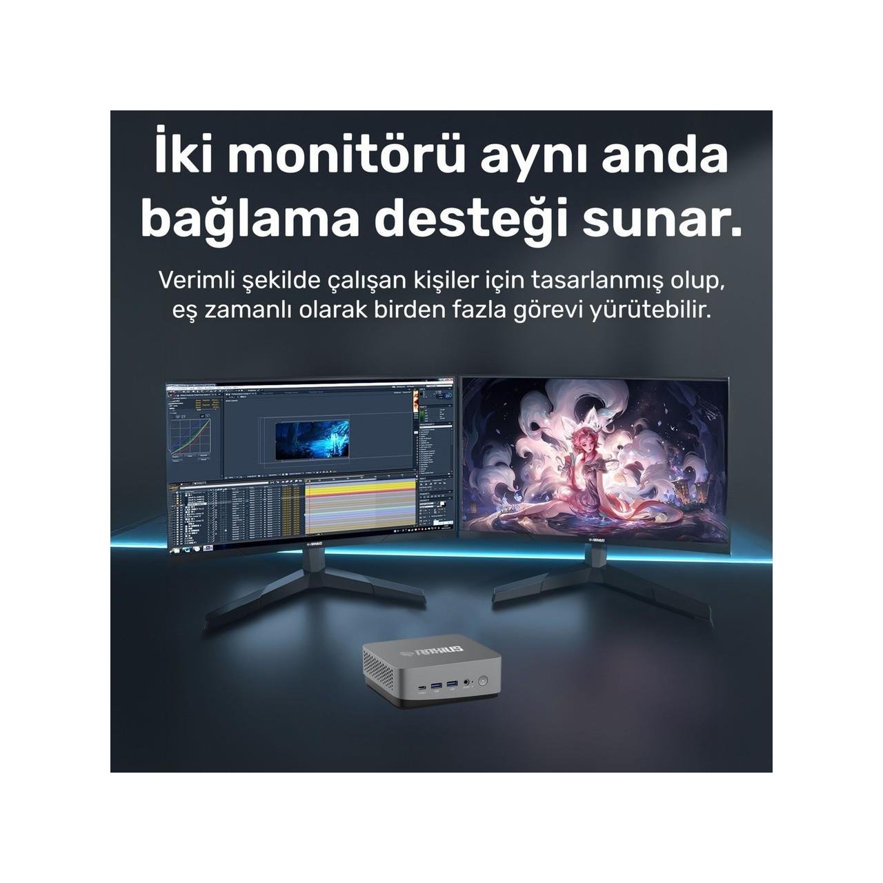RAXIUS MP AD16 i7 XE-136P001 I7-1360P 16GB 512GB SSD FREEDOS MINI PC