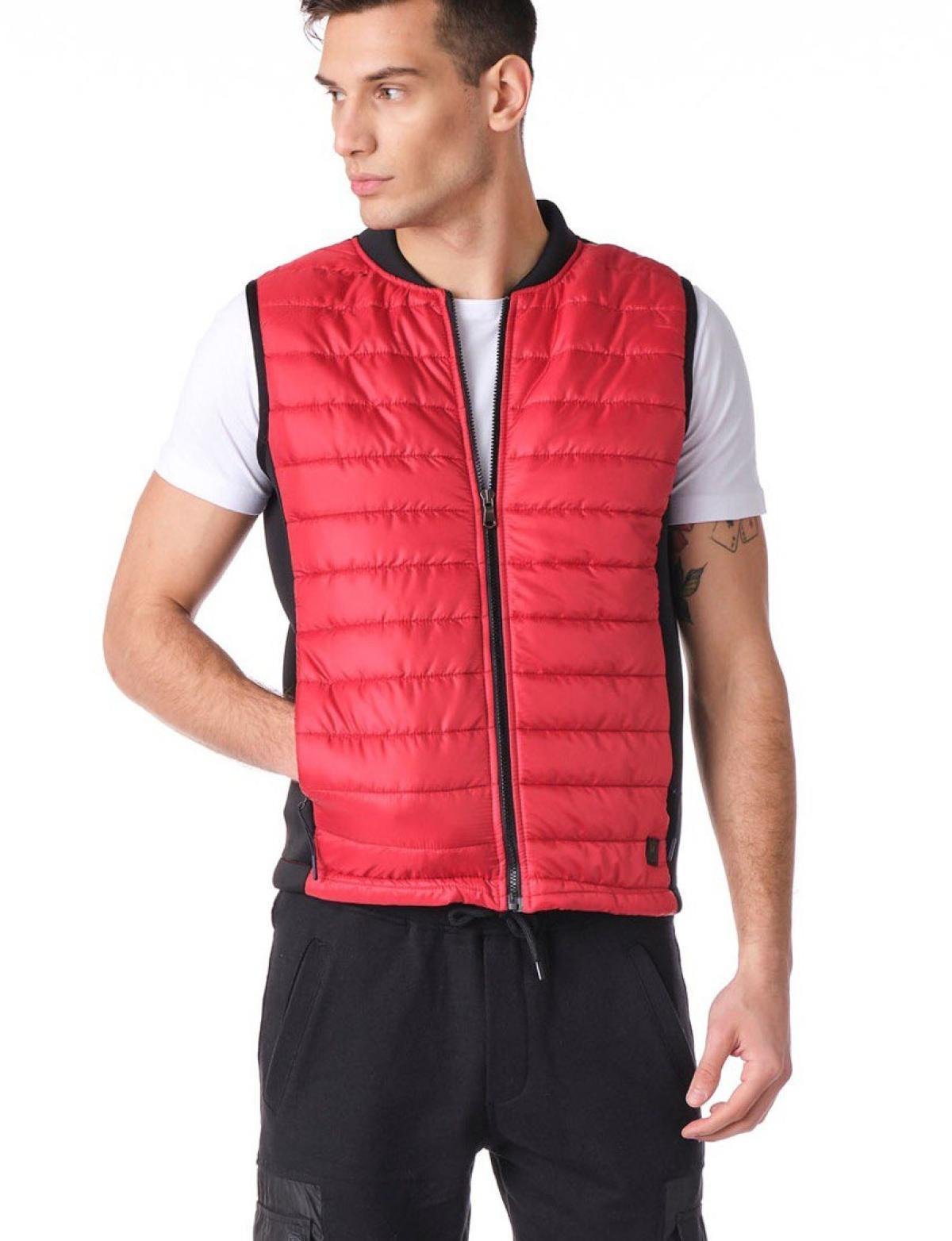 Men down vest wholesale Coral color From Turkey