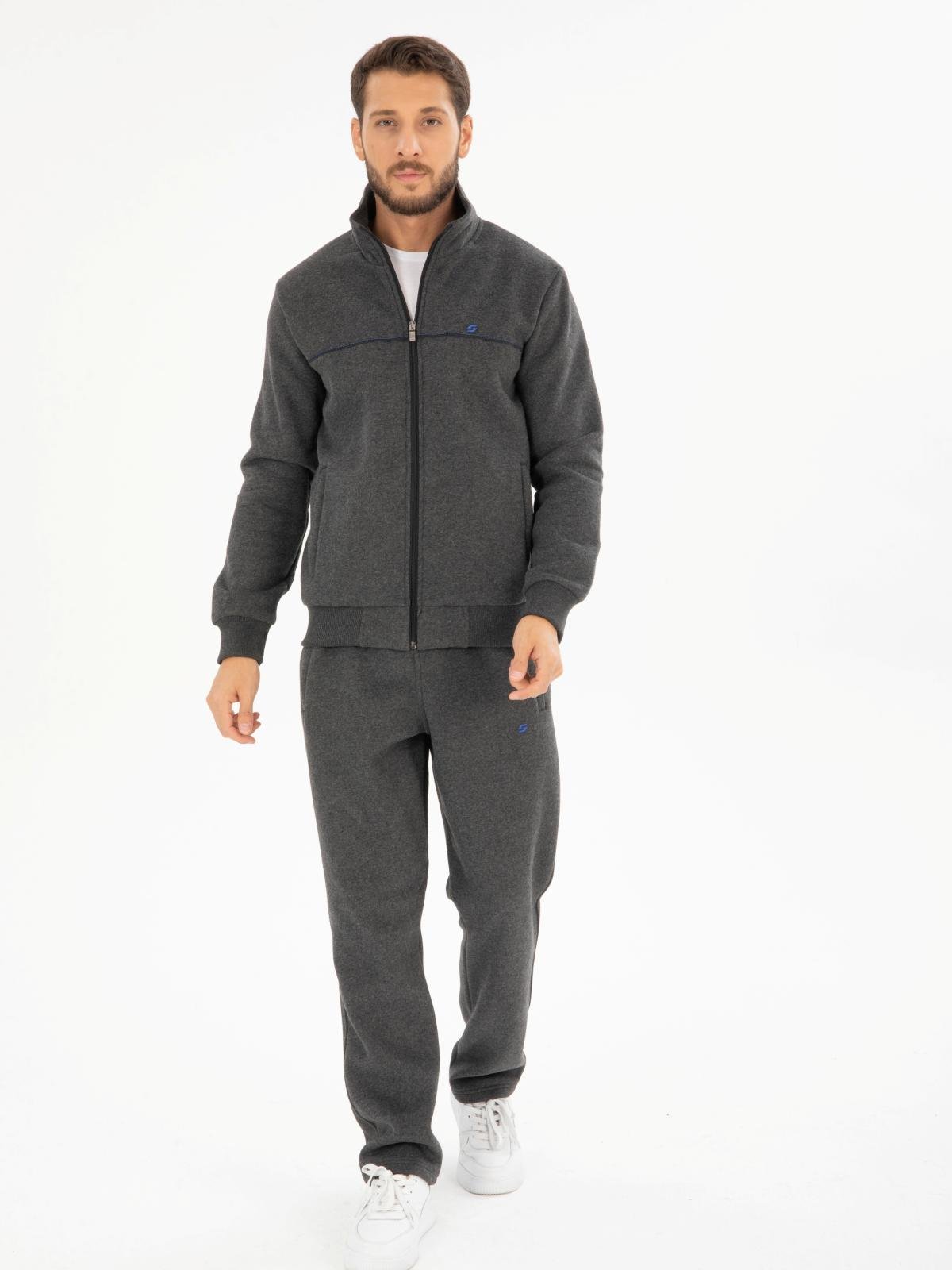 Fleece tracksuit mens hotsell