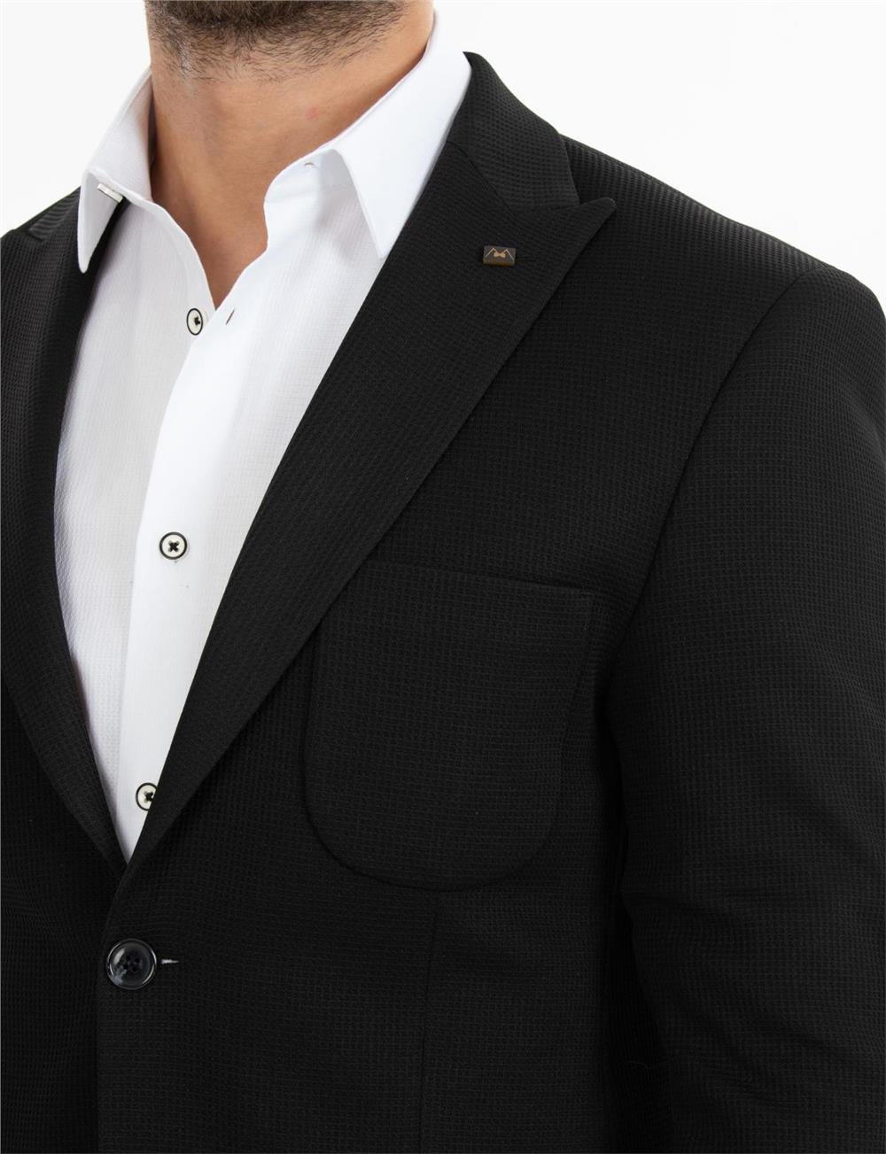 Erkek takım elbise ceket toptan Siyah renk | Toptan Giyim