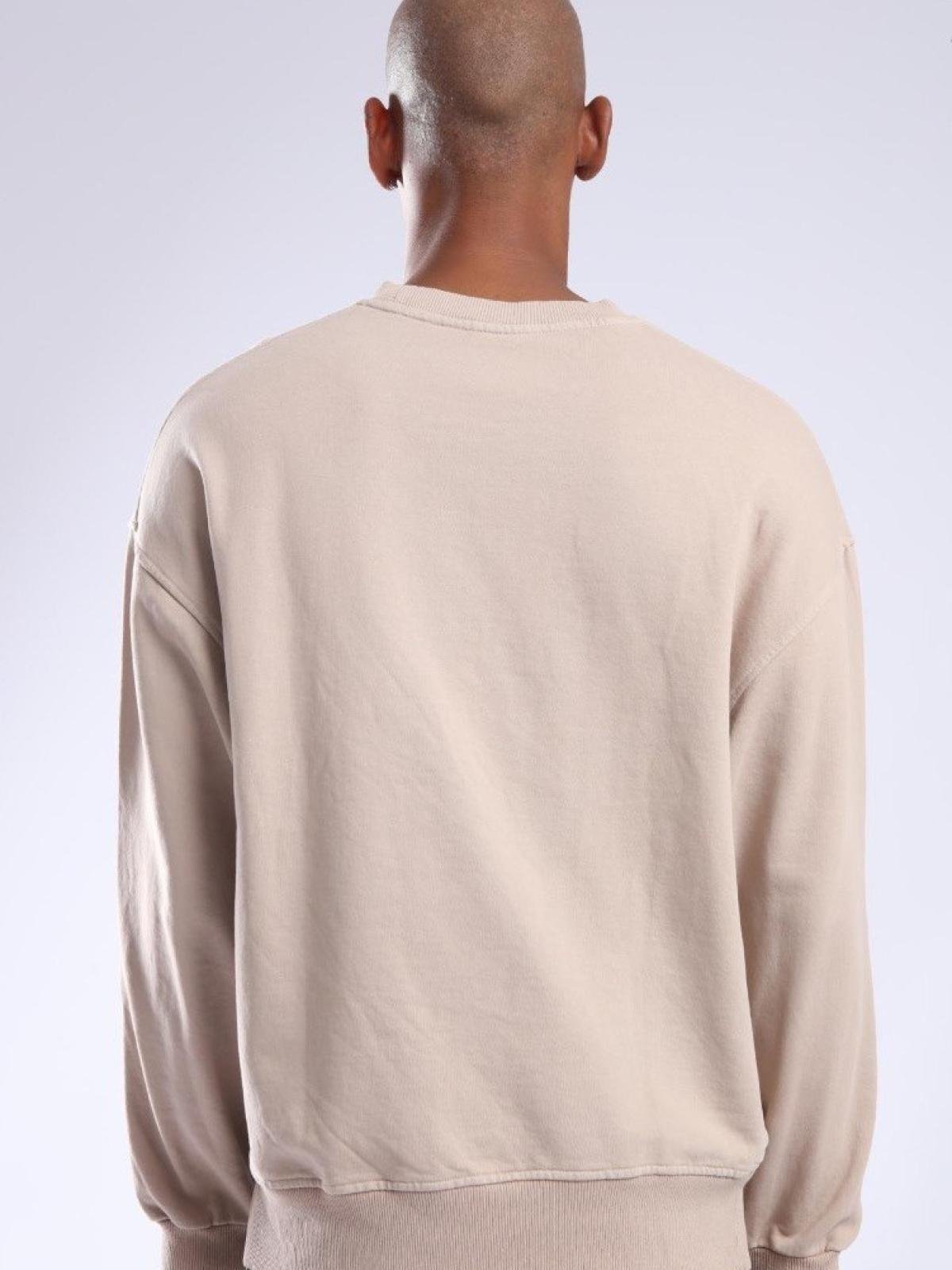 Men sweatshirt wholesale Light Beige color From Turkey