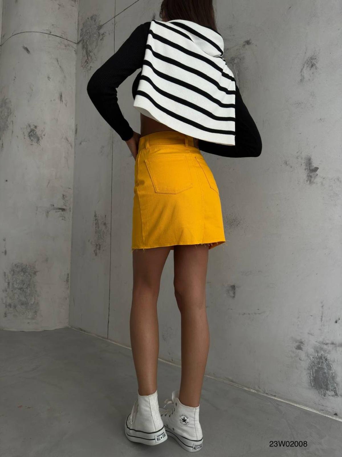 Denim skirt distributor cheap