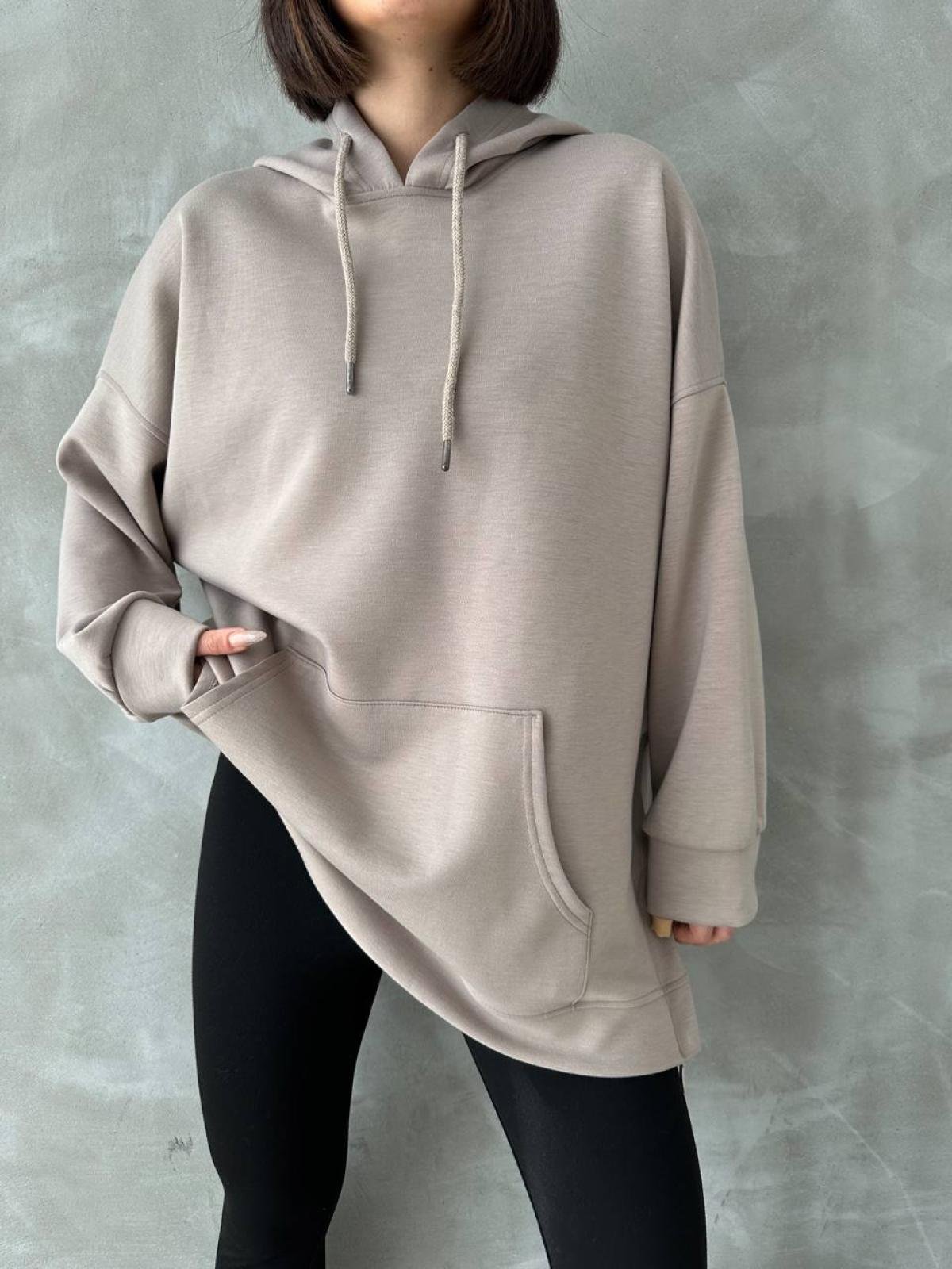 ブルゾン KRIZIA Women Hoodies J1CX40088 24 Beige Women's Hoodies & Sweatshirts – KOLAB