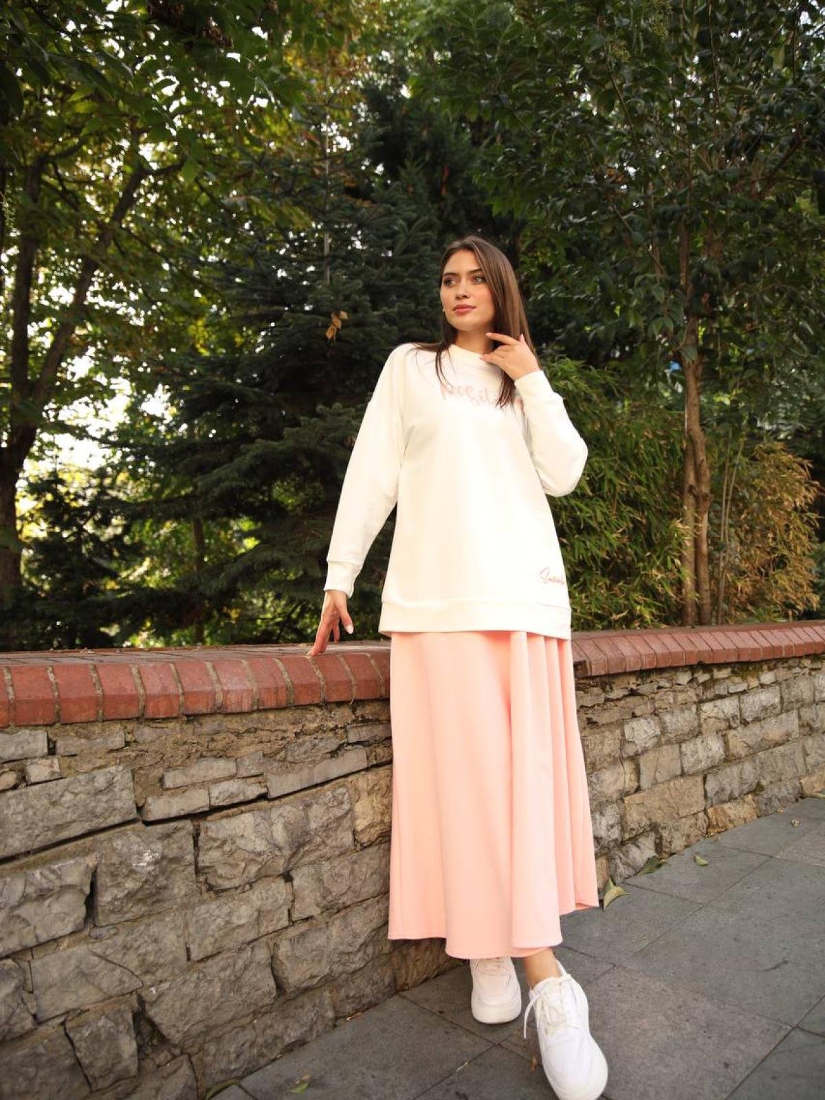 Sweatshirt skirt set sale