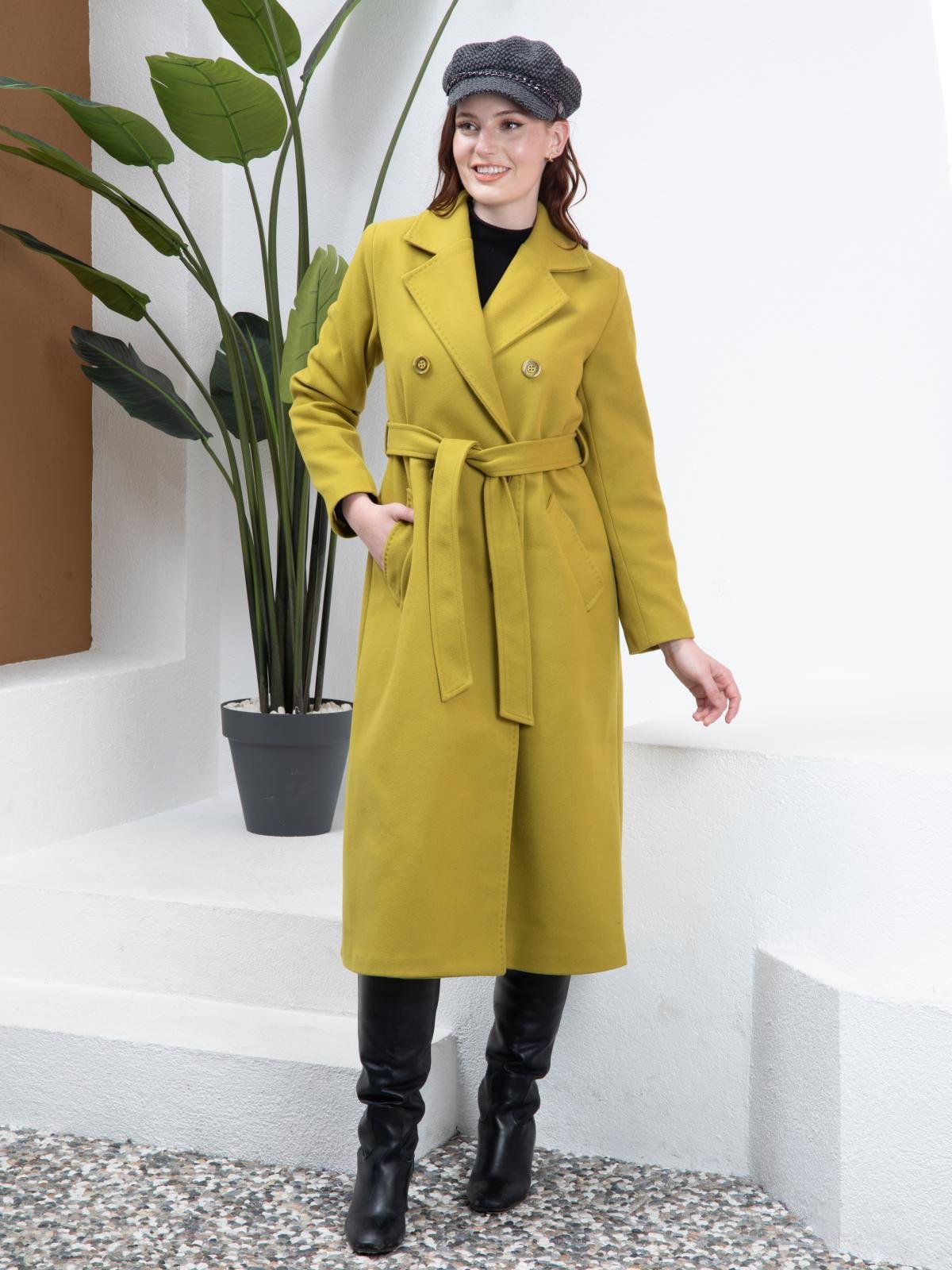 Mustard color coat deals