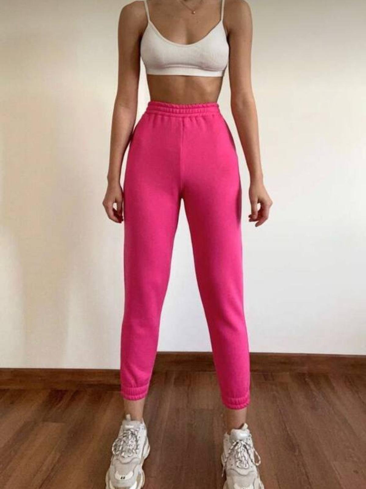 Pink sweatpants wholesale sale